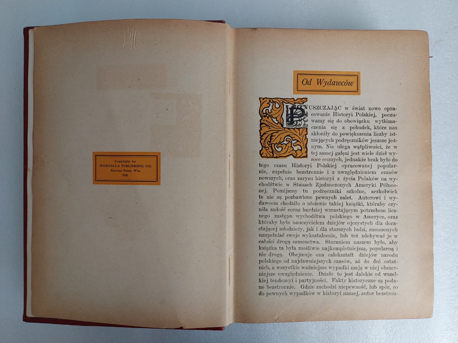 Historya Polski: 1918 (Polish Edition) By J. Watra-Przewlocki.