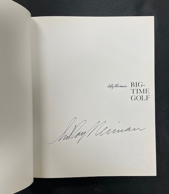 BIG-TIME GOLF – LeRoy Neiman (Signed/First Edition)