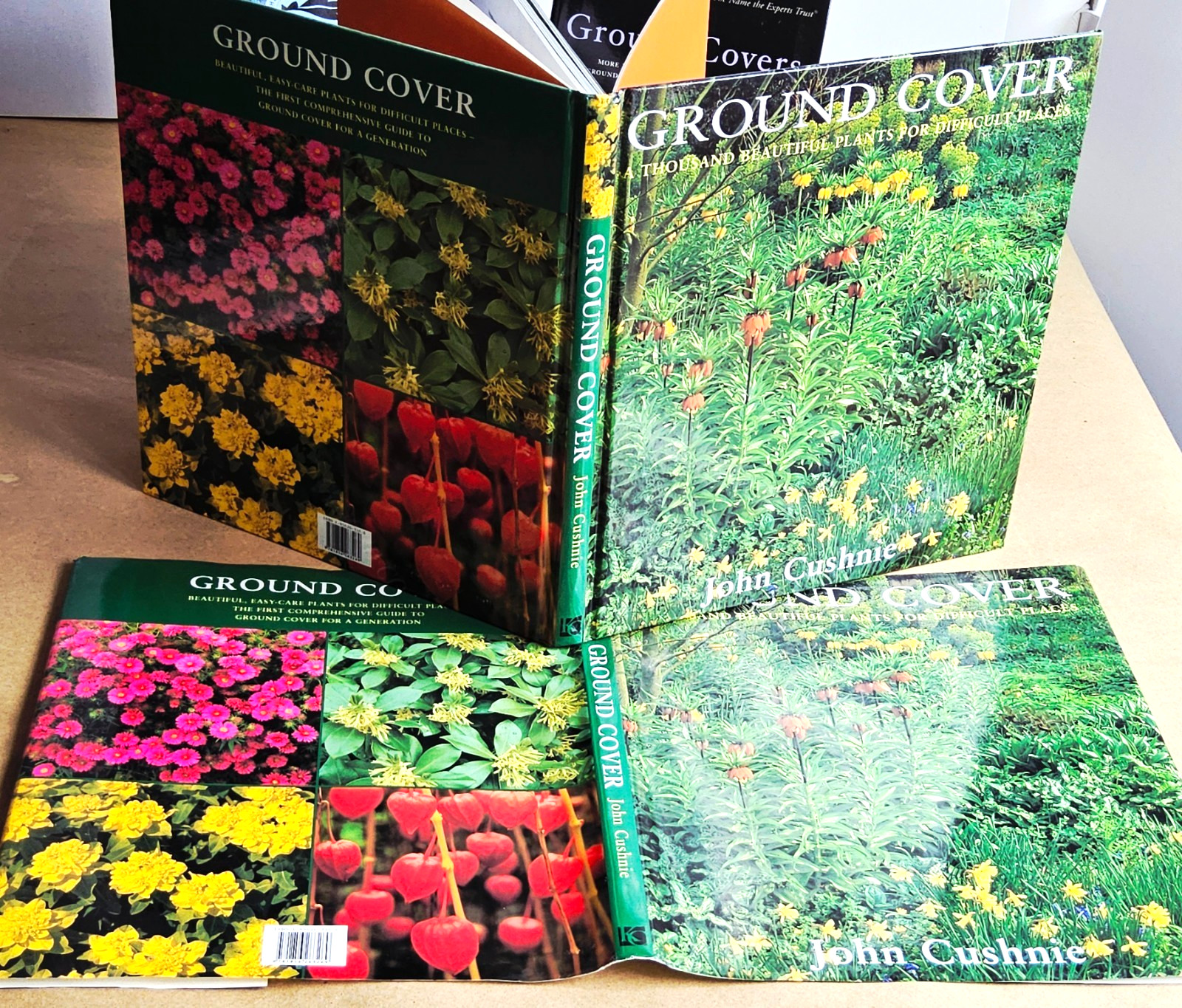 Ground Cover Lot of 3 books Ground Cover and Shrubs & Vines