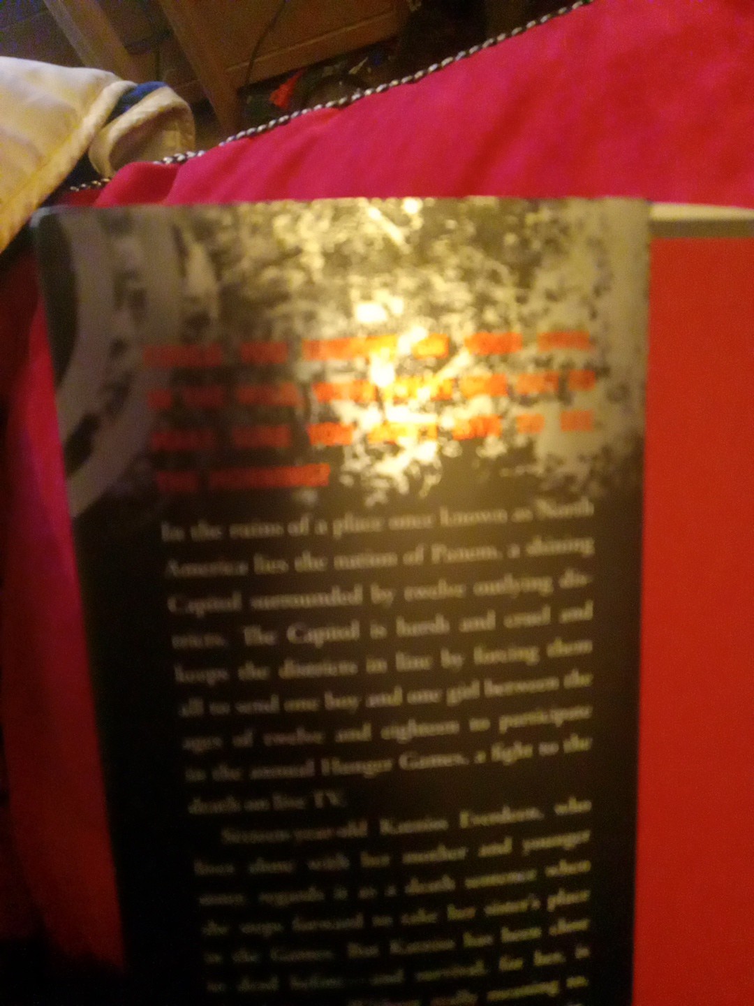 Suzanne Collins The Hunger Games Later Edition HC DJ GC