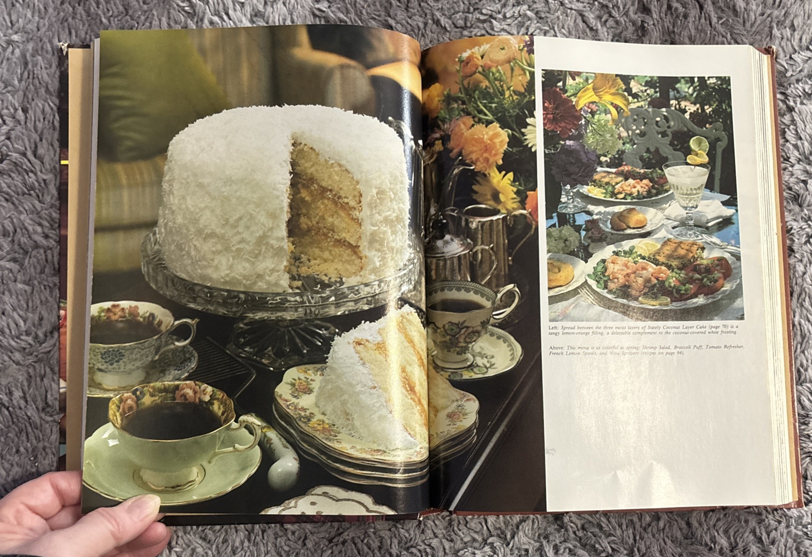 Southern Living 1981 Annual Recipes Hard Cover Book Vintage GC 340 Pages 8.5×11”