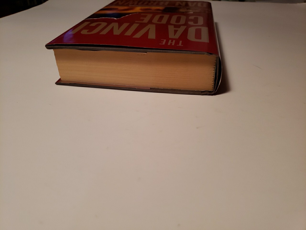 The Da Vinci Code 1st EDITION book w/ Skitoma & Lyon Print Error-Dan Brown 2003