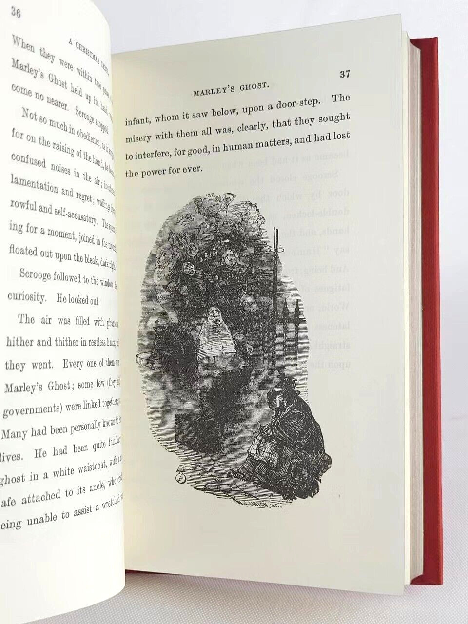 A CHRISTMAS CAROL Deluxe 1843 Original 1st edition Facsimile Charles Dickens NEW