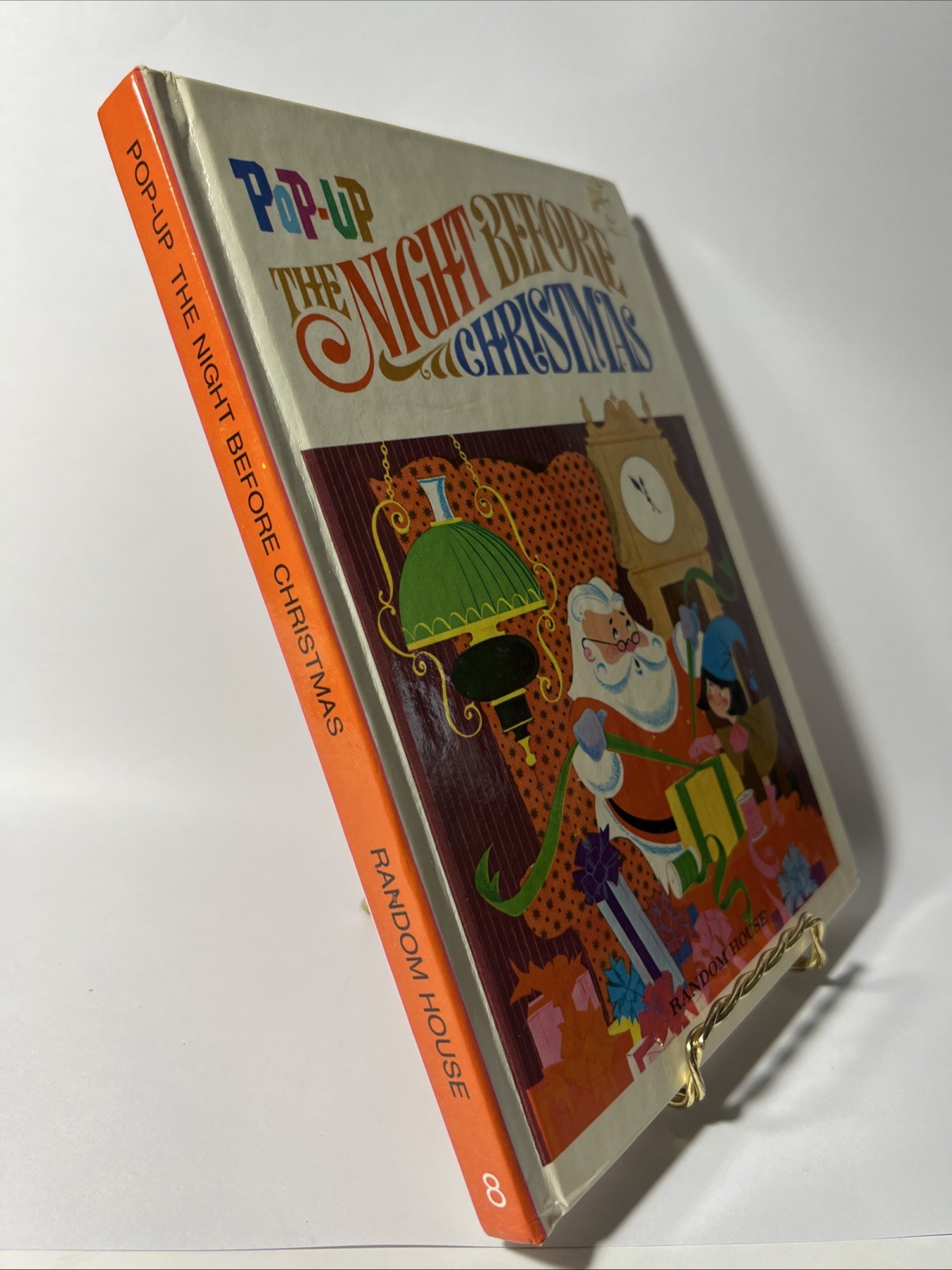 Pop Up The Night Before Christmas By Paul Taylor & Marvin Brehm Some Minor Rips