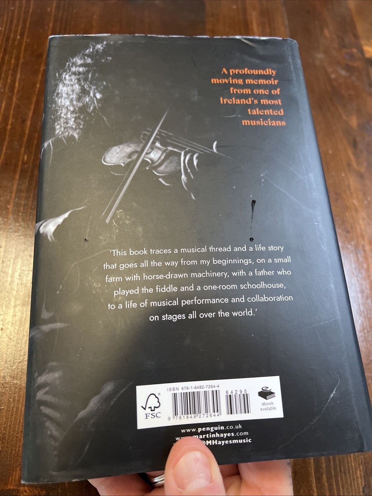 Shared Notes: A Musical Journey by Hayes, Martin Hardback Book The Fast Free