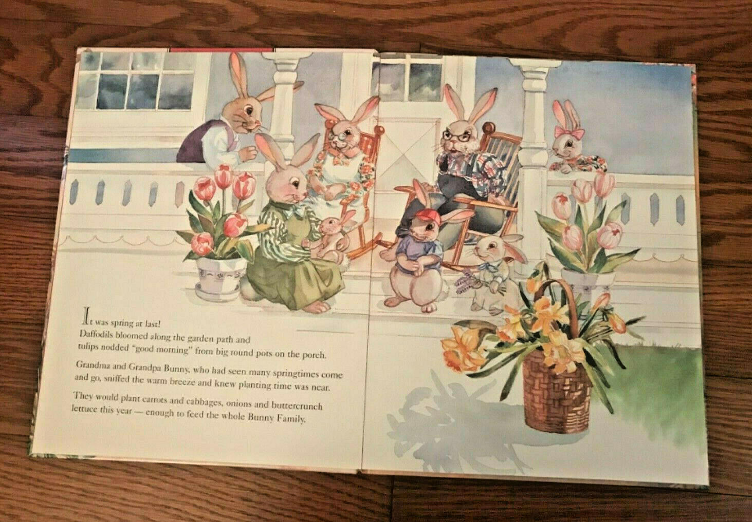 Longaberger Bunnies Book Herbie Goes To The Heartland County Fair 1995 Easter