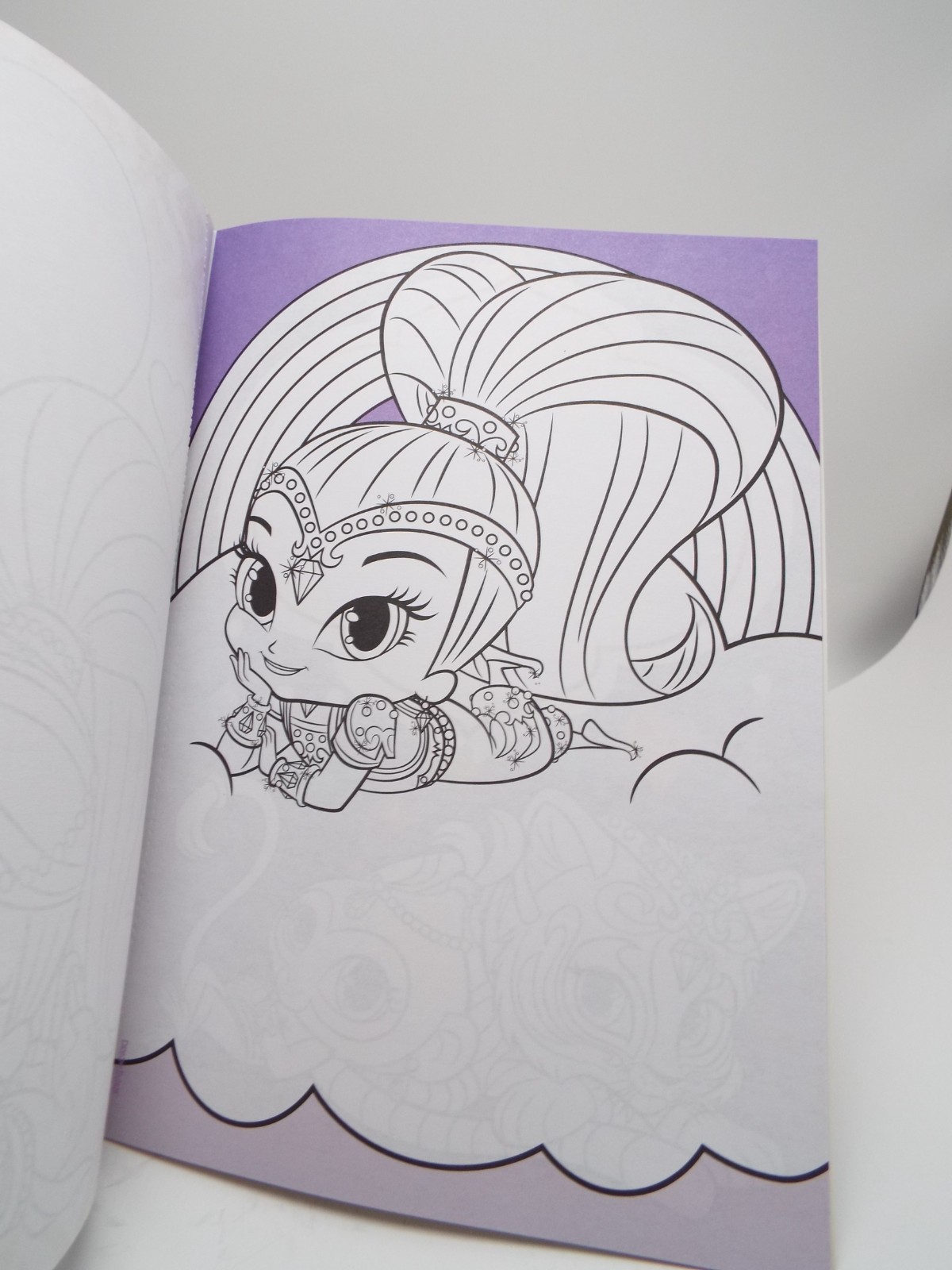 2 Shimmer and Shine books: Shapes & Colors / Hand Lettering Pre-K Workbook NEW*