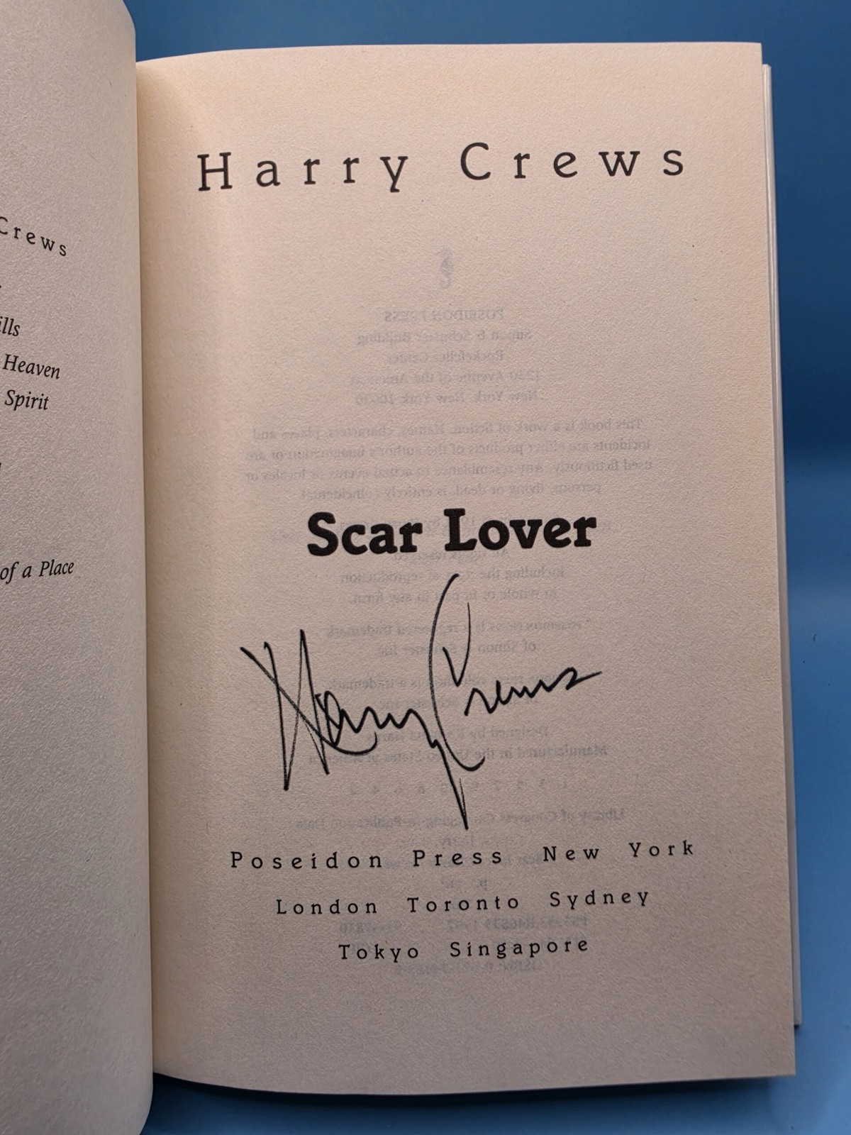 Scar Lover – Signed