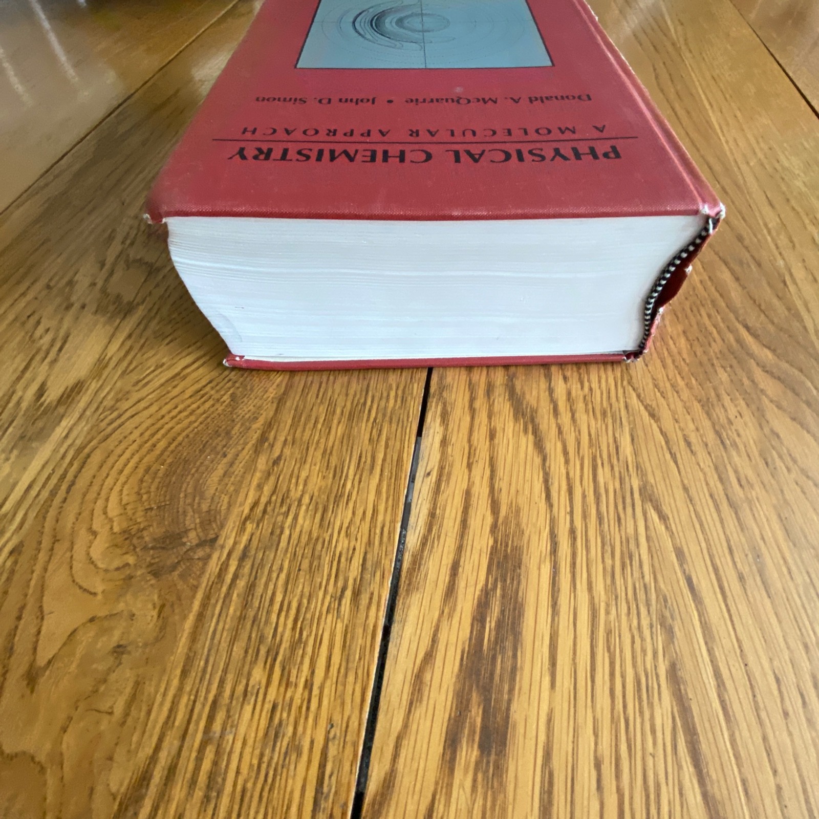 Physical Chemistry: A Molecular Approach by Donald a McQuarrie Hardcover