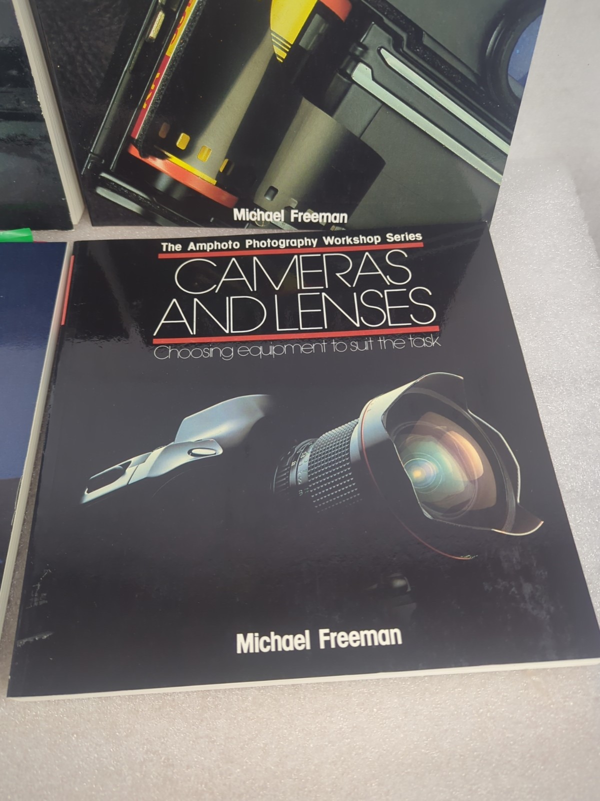 The Amphoto photography workshop series By Michael Freeman 1988 4 Volumes
