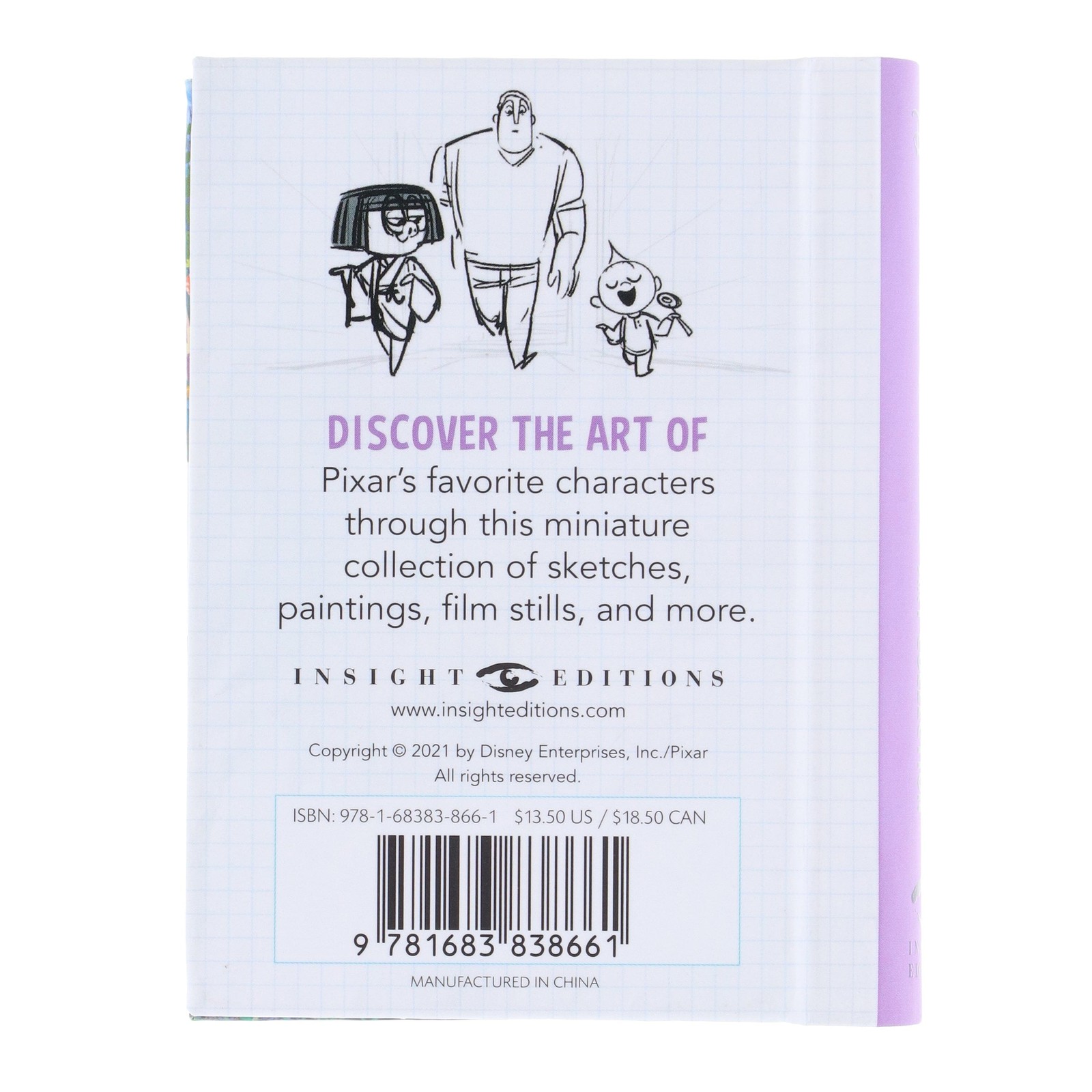 Pixar: A Miniature Art Set (Mini Book) by Brooke Vitale – Non Fic – HB