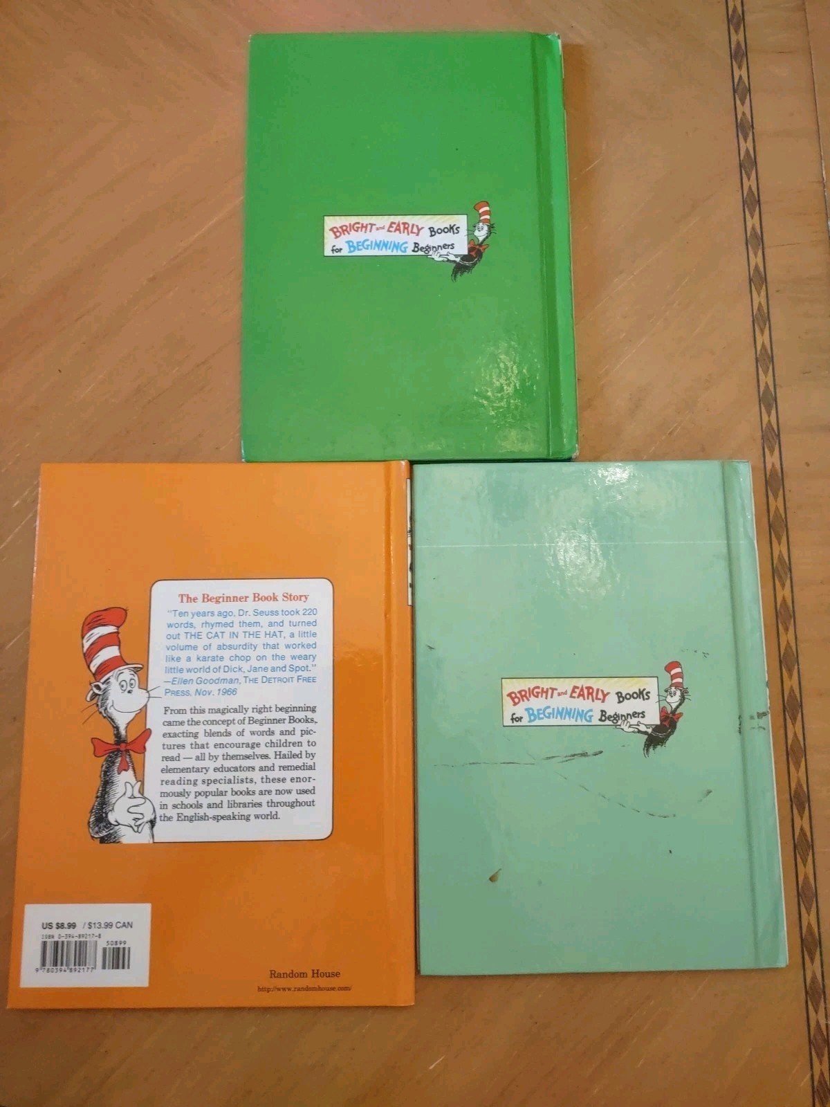 Lot of 10 Dr Suess Books Bullfrog, Foot, Get Up, ABC, Go Dog, Green Eggs, Mother