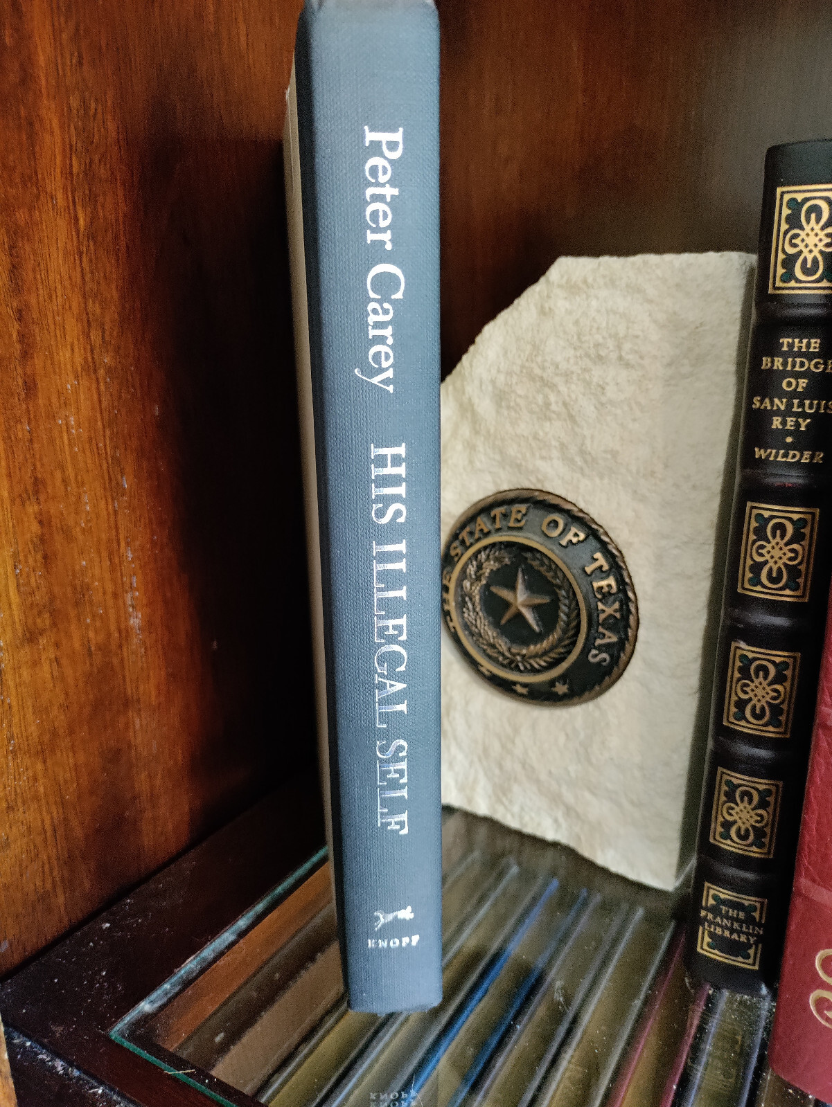 His Illegal Self_Peter Carey_HCDJ_1st Edition / 2nd Printng_Ex-library_Very Good