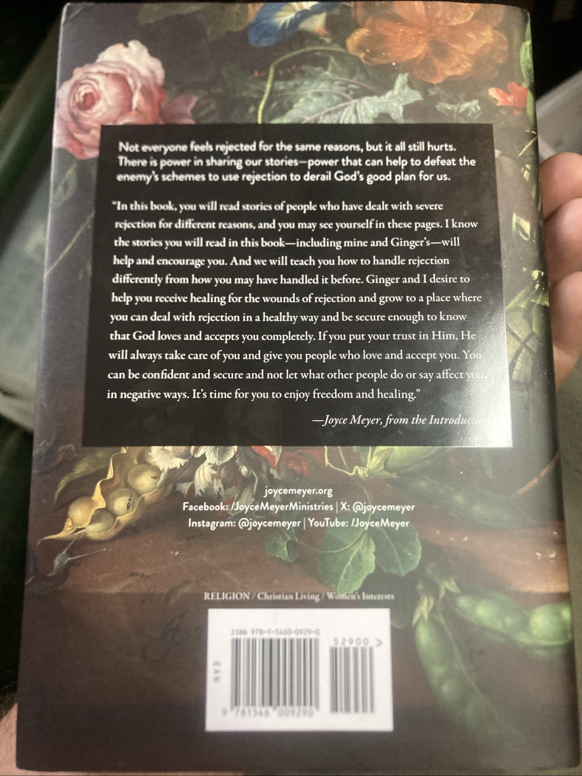 Joyce Meyer & Ginger Stache Healing the Wounds of Rejection 2025 Hardcover