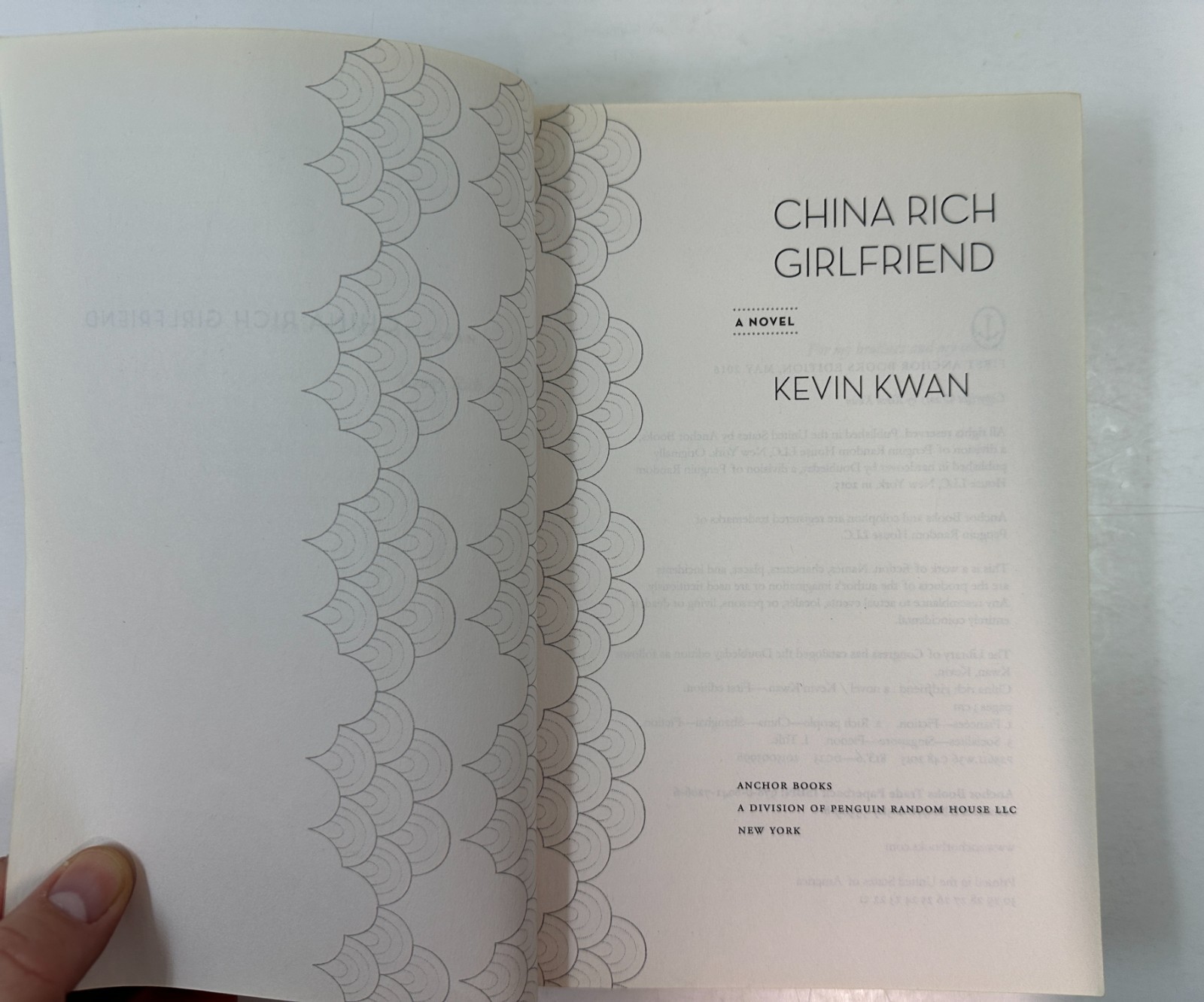 China Rich Girlfriend by Kevin Kwan (2016, Trade Paperback)