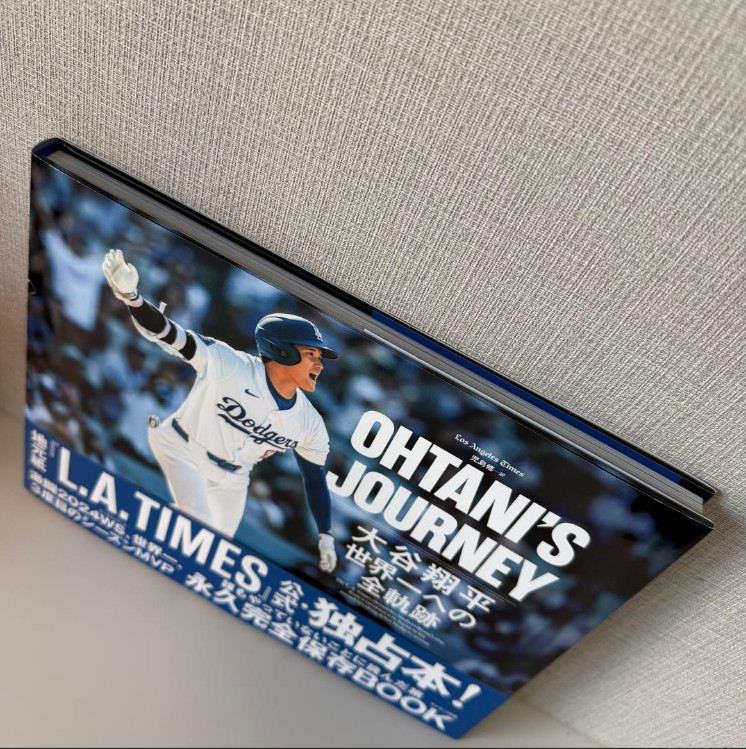 Shohei Ohtani Journey LA Times Official Book 2024 Dodgers World Series MVP NEW F