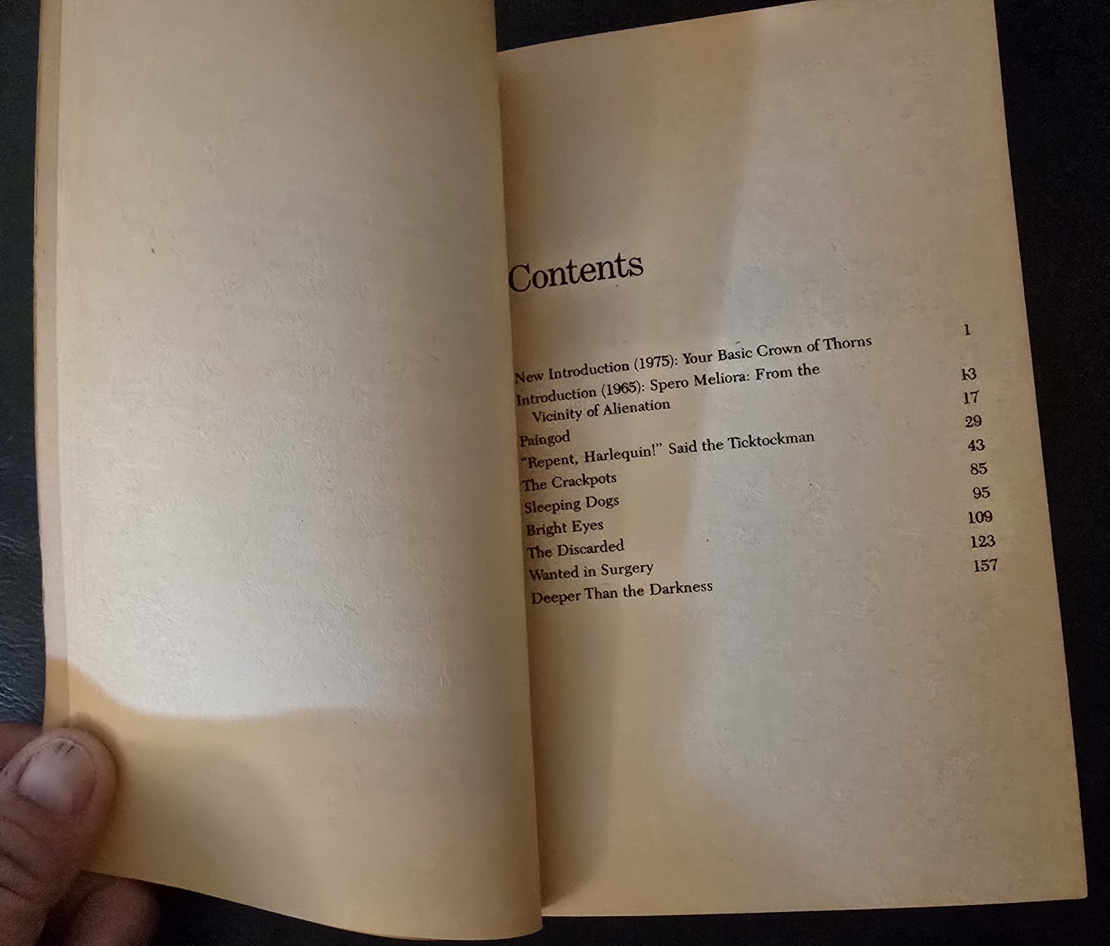 Harlan Ellison PAINGOD &OTHER DELUSIONS vintage Ace Paperback Barclay Shaw cover