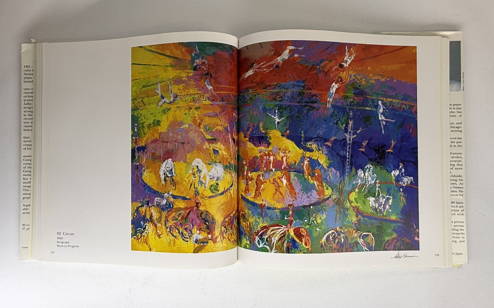 The Prints Of Leroy Neiman 1991-2000 signed