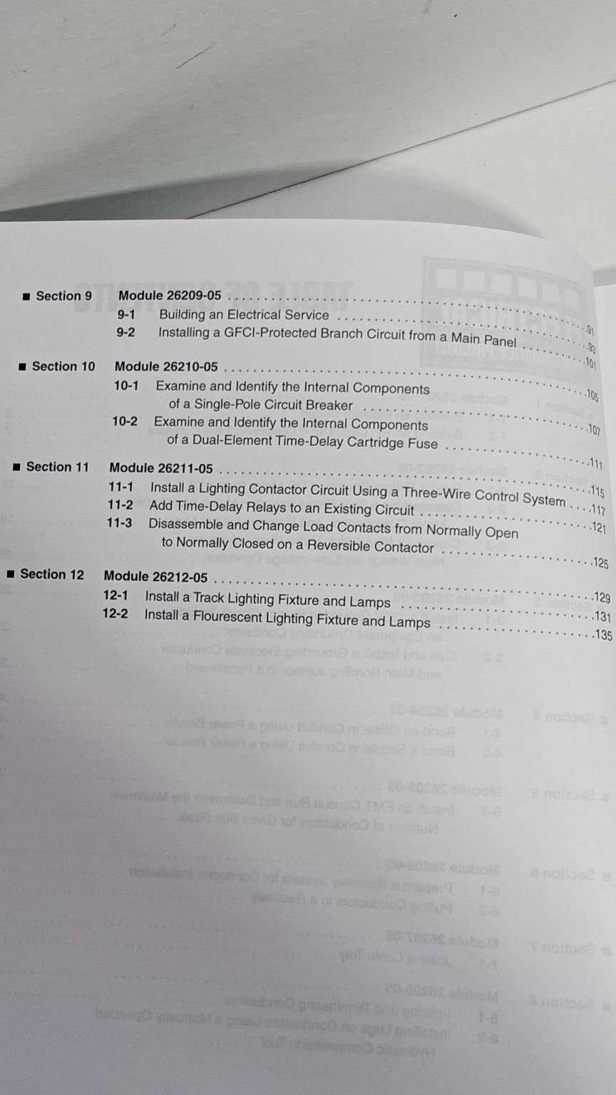 Performance Projects Workbook Electrical Industry Level Two 2007 NCCER