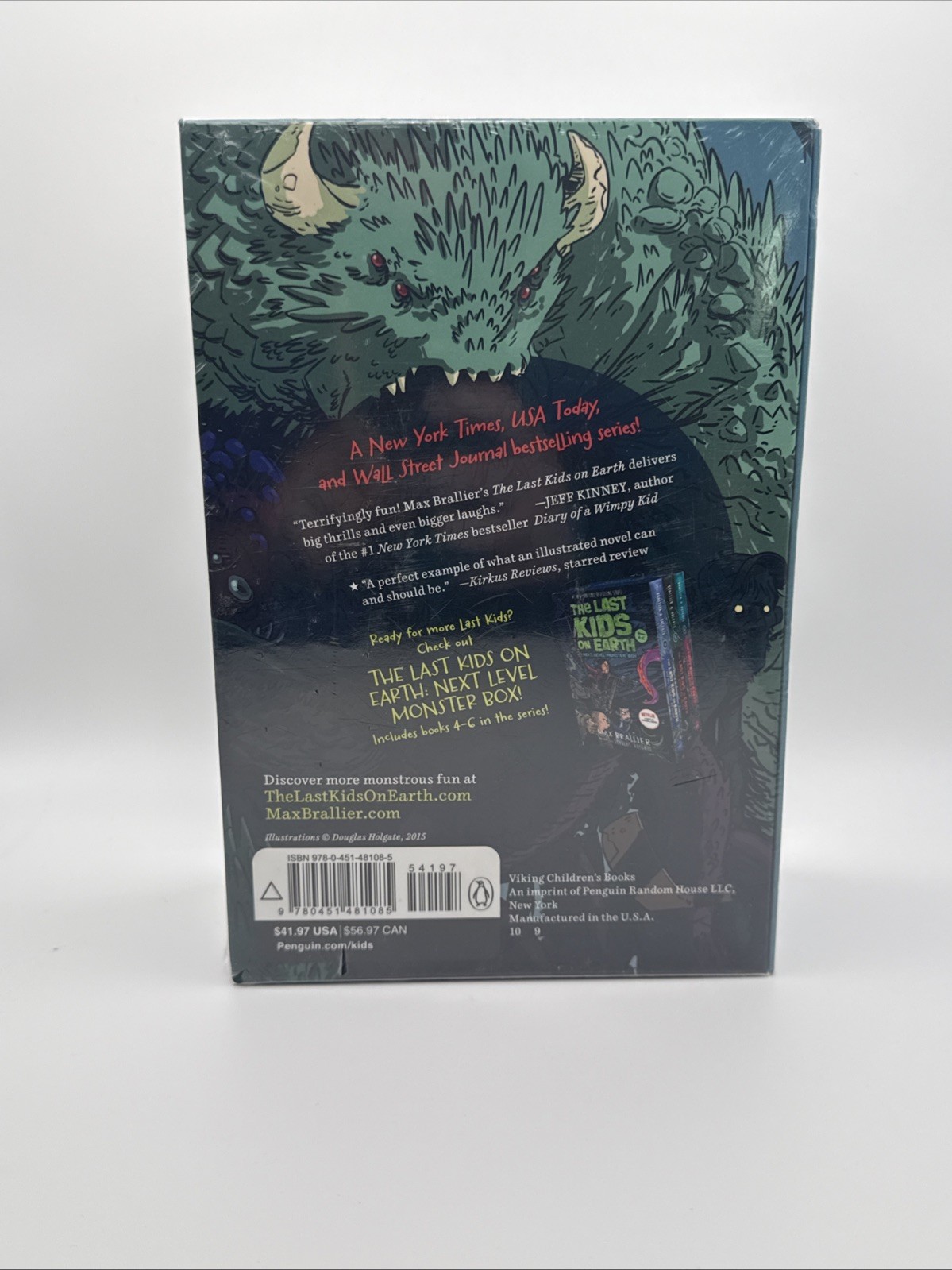 Last Kids on Earth: the Monster Box (books 1-3) by Max Brallier (2018)