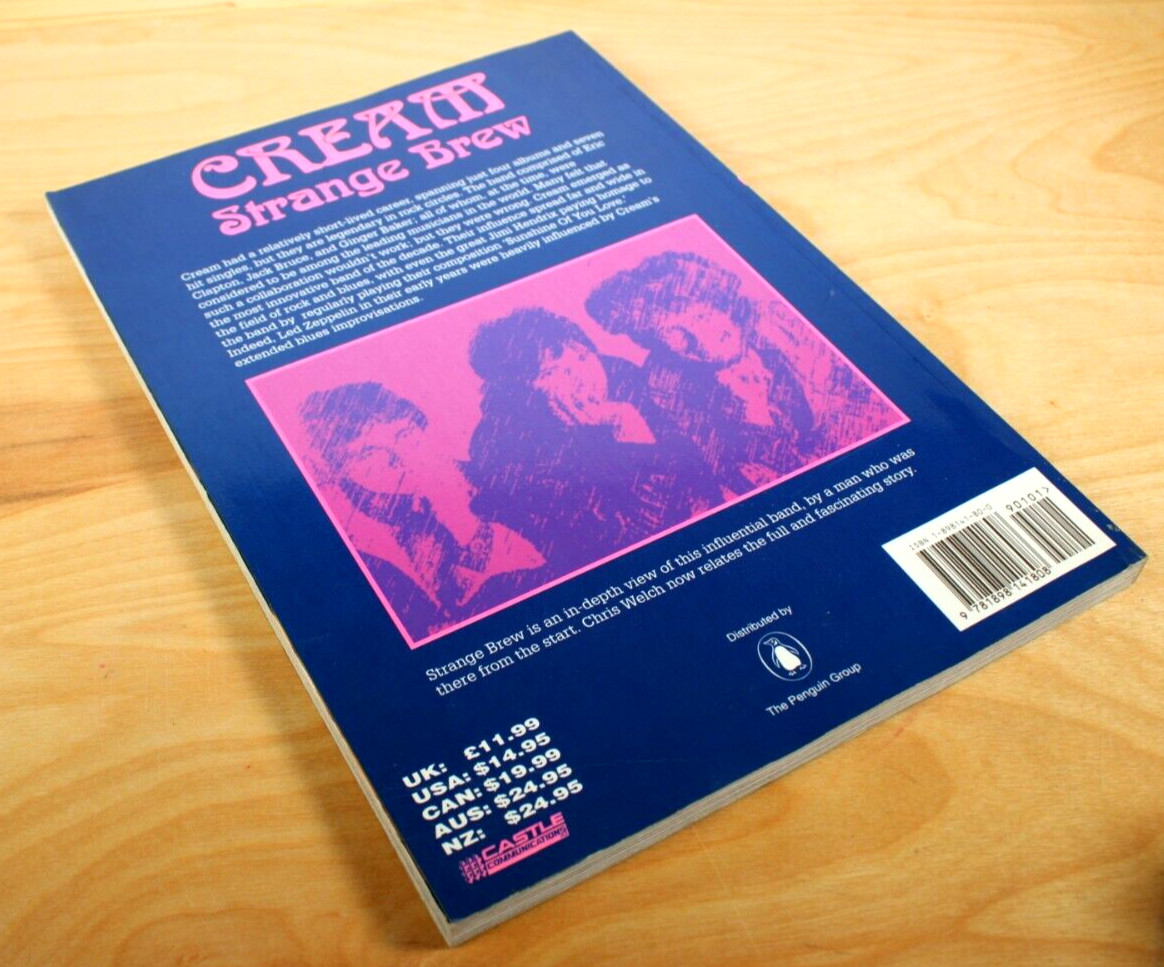 Cream Strange Brew: by Welch, Chris – 1995 Trade Paperback Book