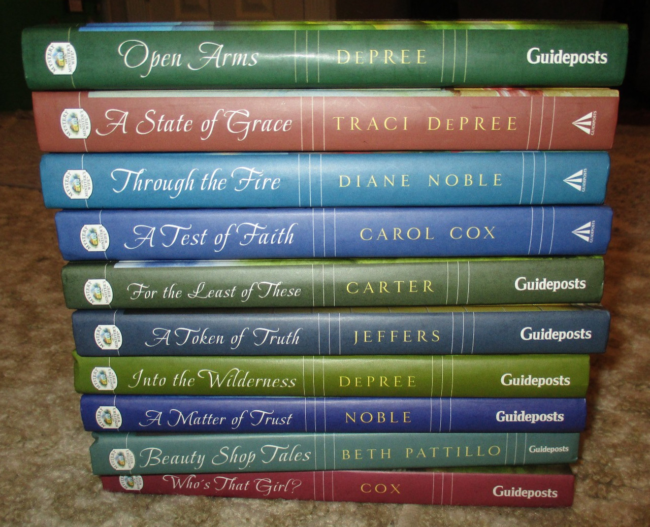 Guideposts Mystery and the Minister’s Wife HC Books Lot of 10
