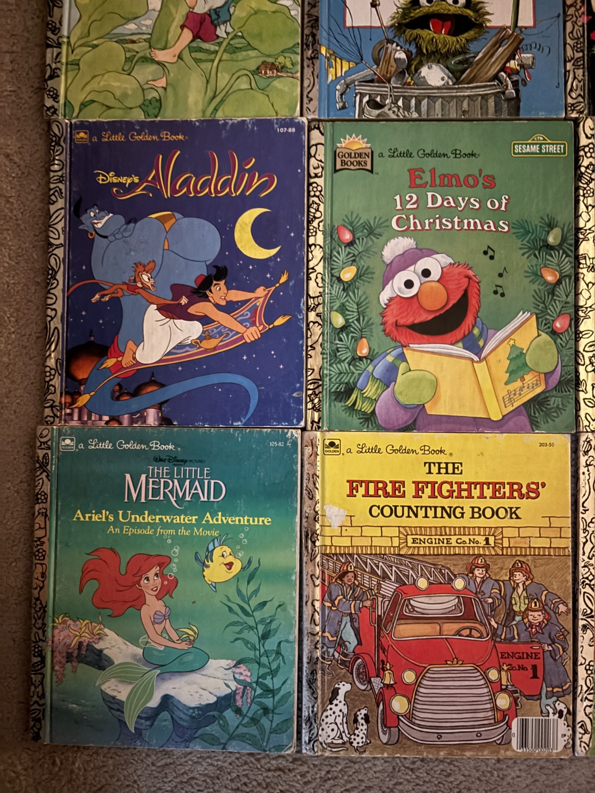 Little Golden Books Lot of 28 Disney Classic Christian Vintage 1969-2003