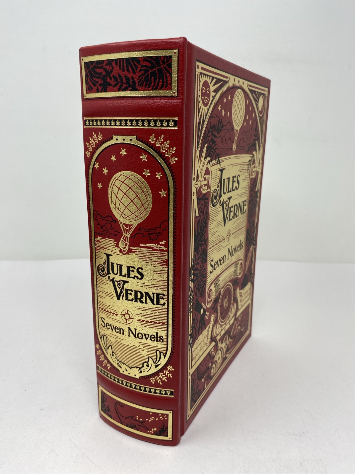 Jules Verne Seven Novels (2010, Bonded Leather over Boards) FREE SHIPPING!
