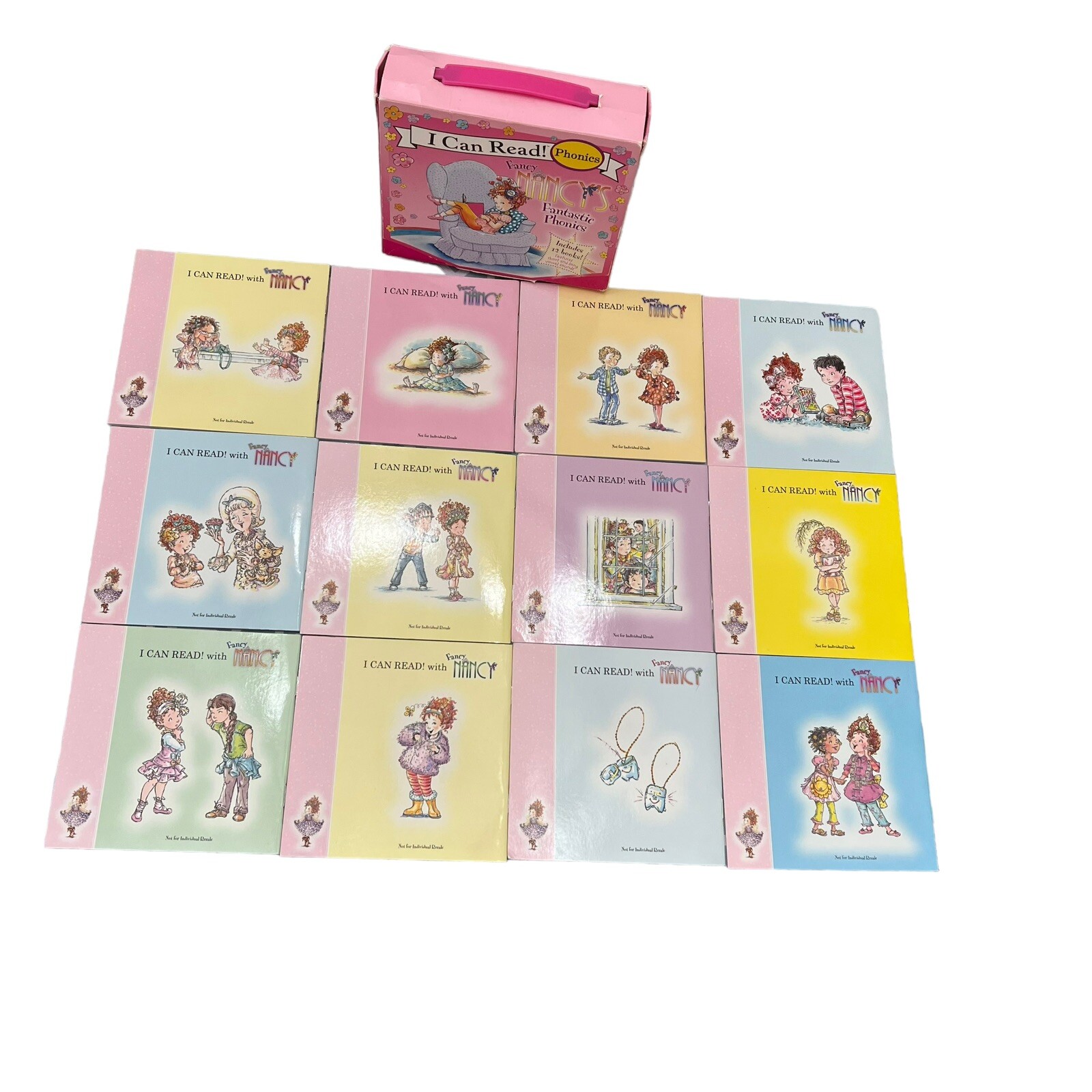 I Can Read! Fancy Nancy & Pete The Cat Phonics Boxes 12 Books Each