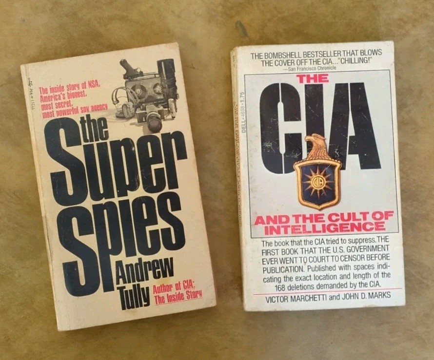 6 SPY & INTELLIGENCE Books | CIA NSA History | Puzzle Palace + Bob Woodward