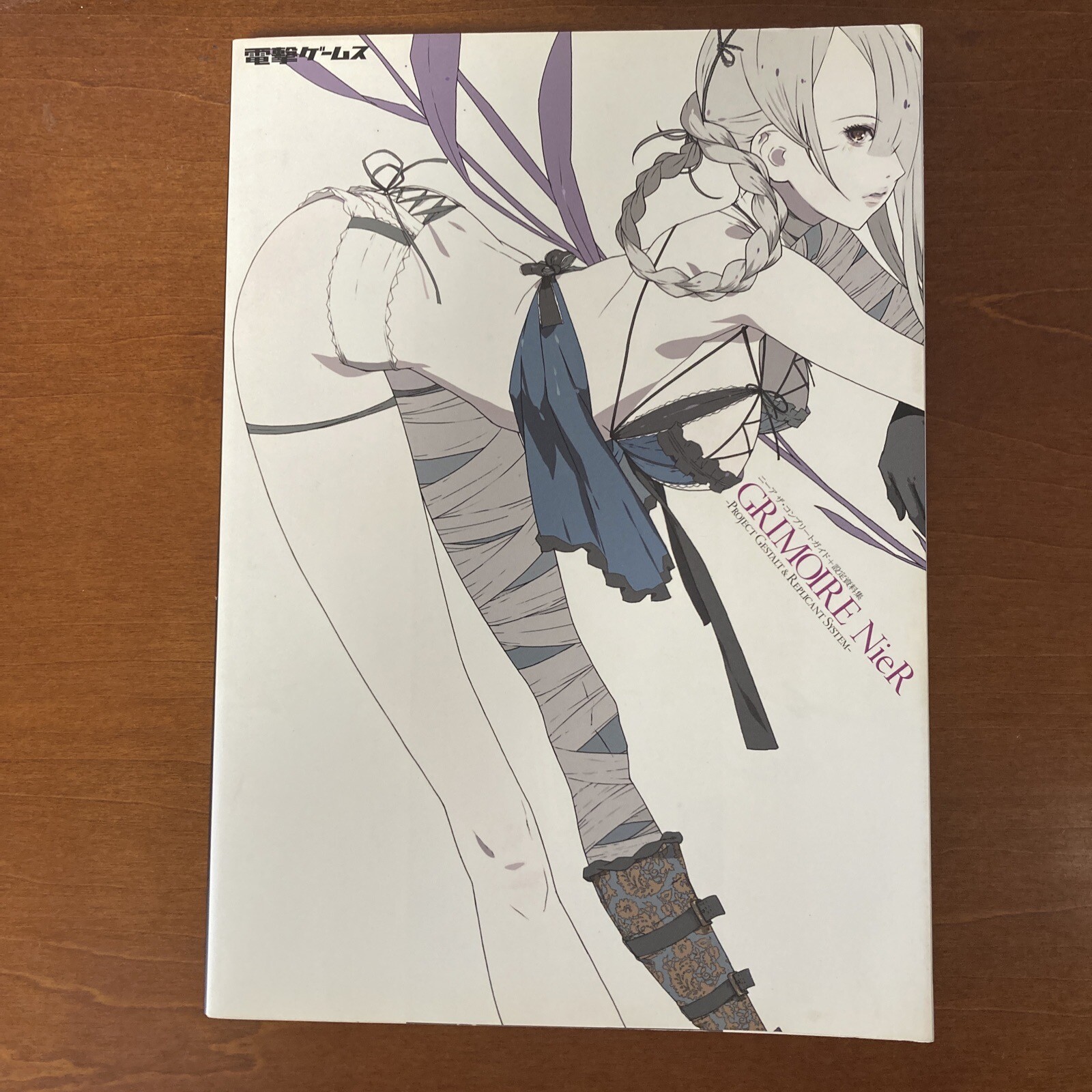 Grimoire NieR Guide Book Art Book Illustration
