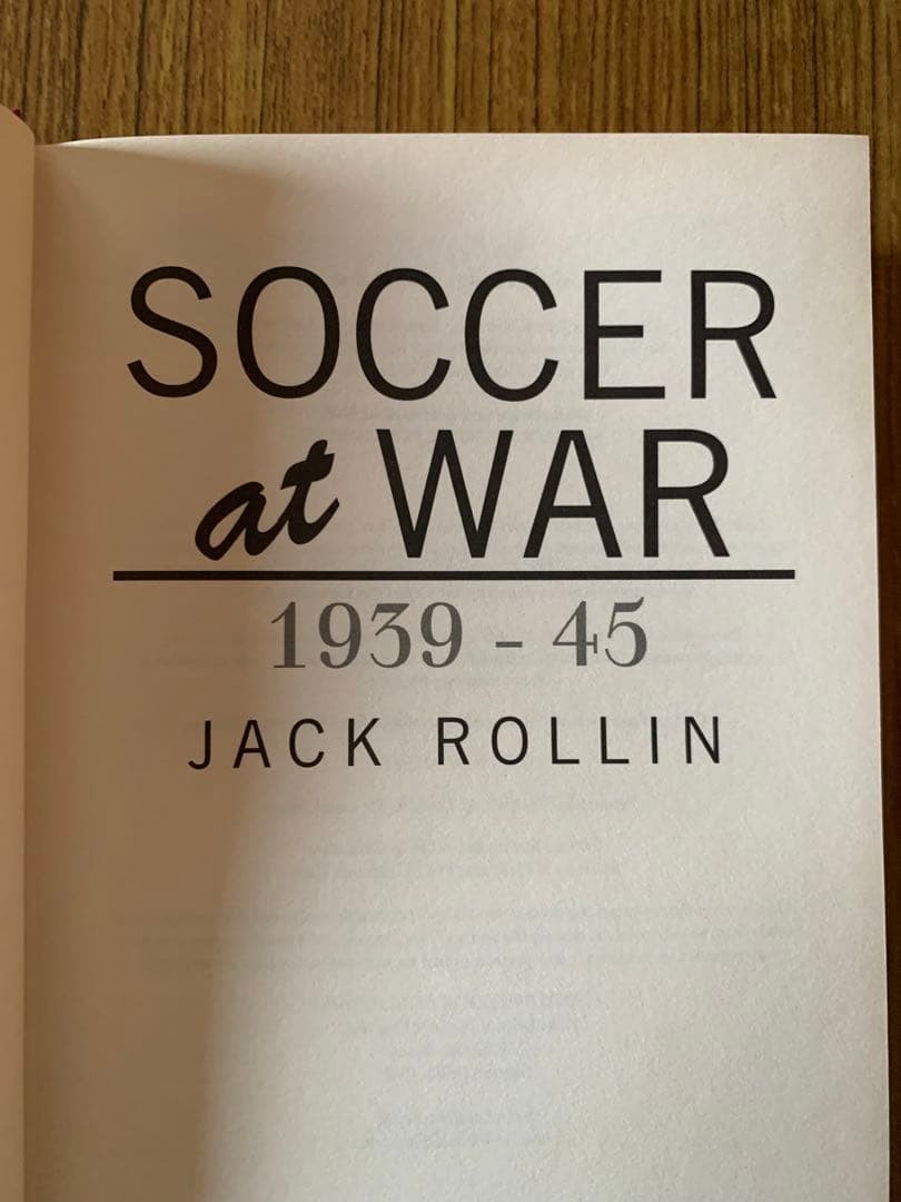 Unobtainable Soccer at War 1939-45 British Football WWII History 466 Pages