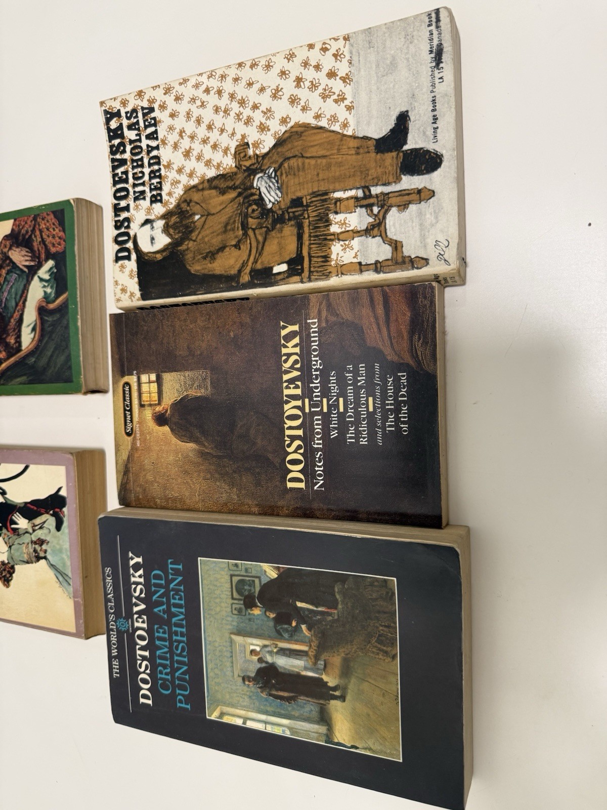 Russian Literature Classics Lot Dostoevsky Tolstoy Karamazov War Peace 8