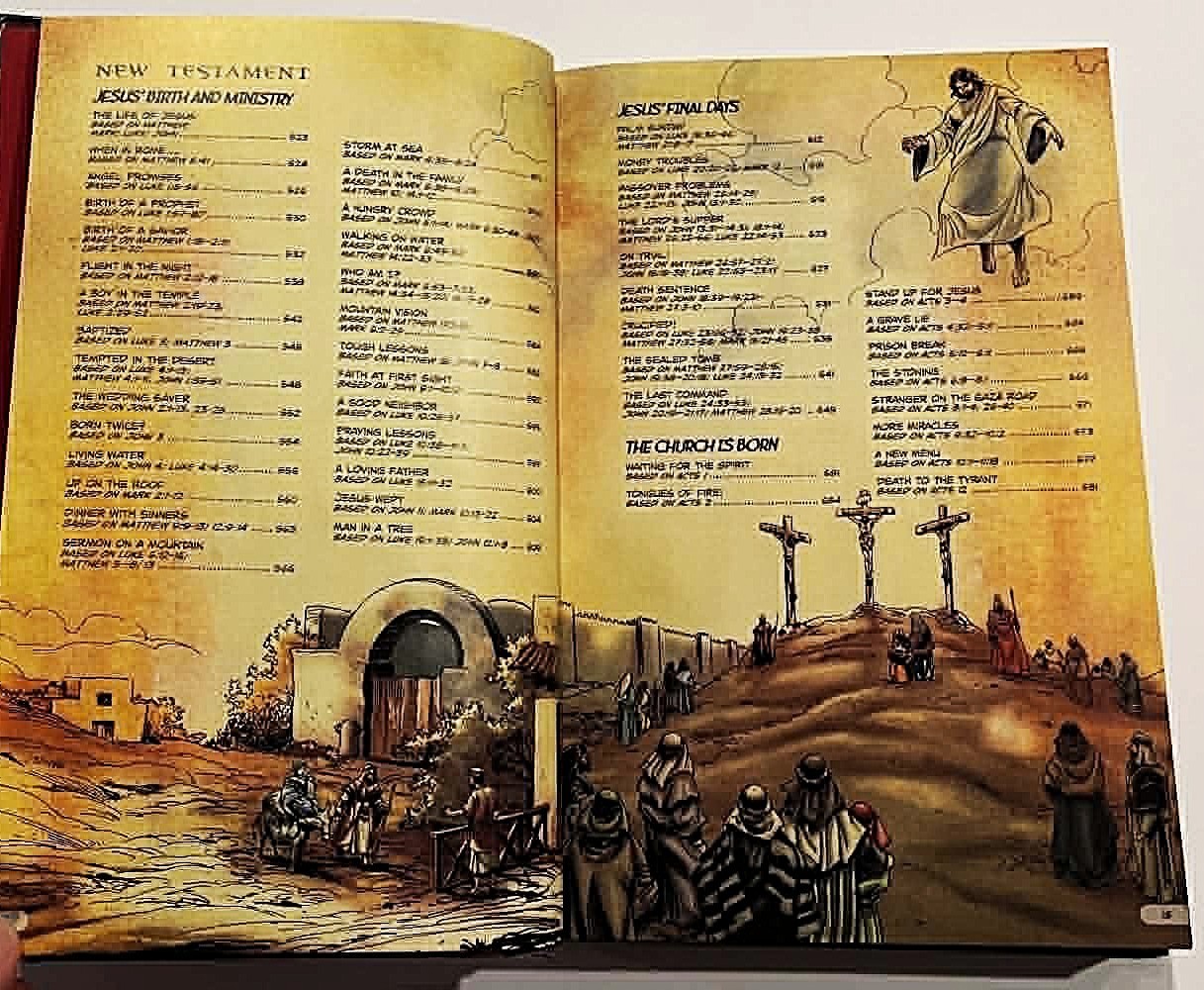 The Action Bible God’s Redemptive Story Sergio Cariello NEW Hardcover Print #16