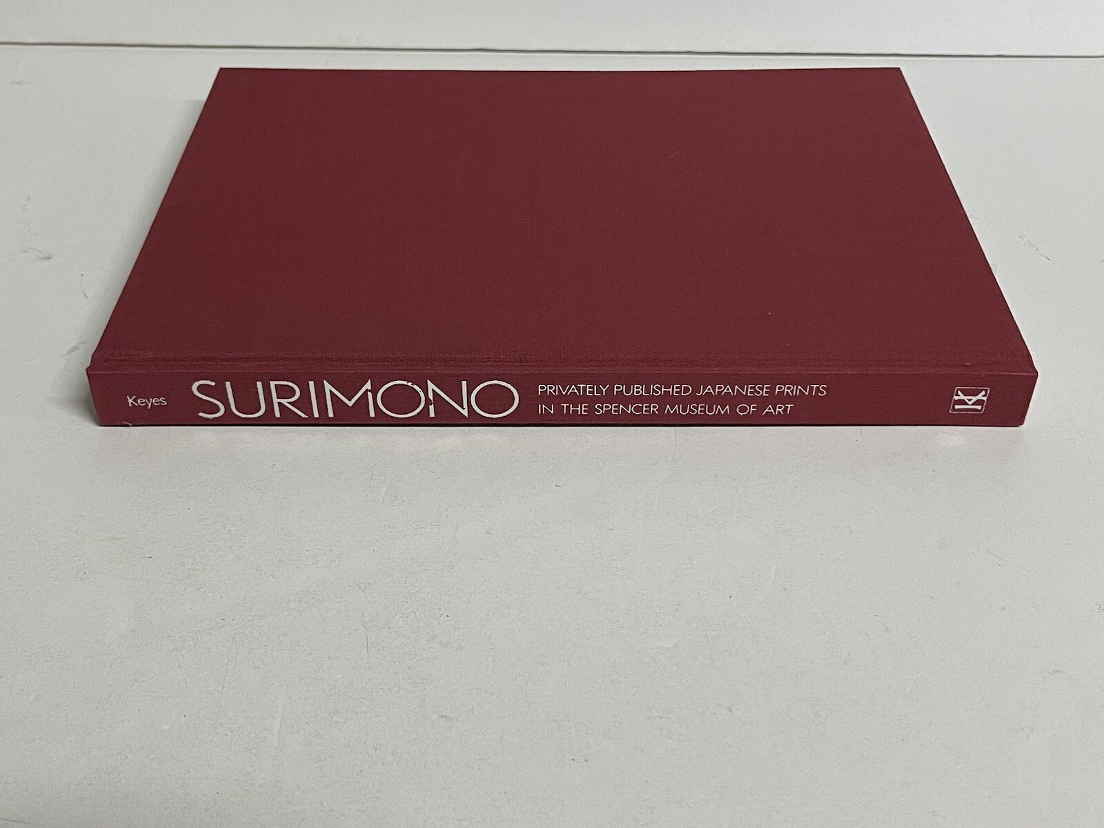 SURIMONO Spencer Museum of Art Privately Published Japanese Prints HC Book Keyes