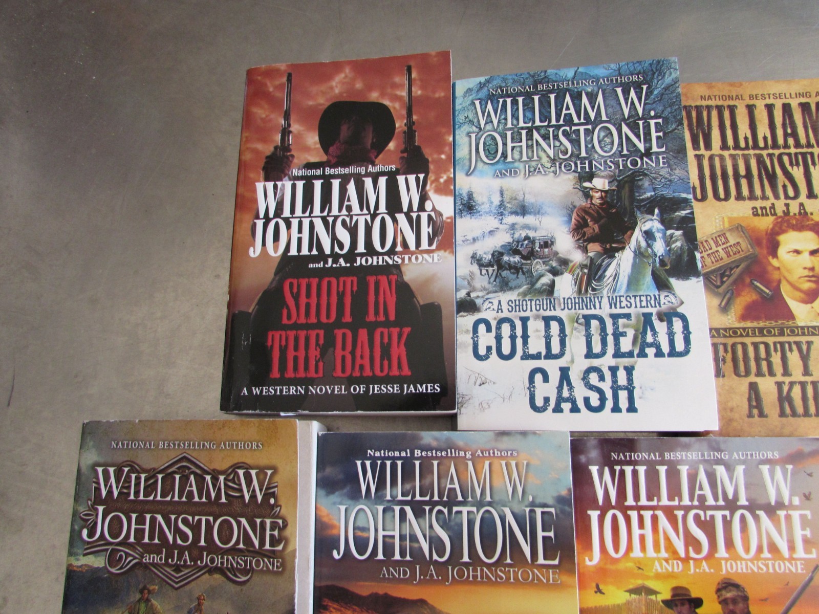 Lot of 14 William W. Johnstone J.A. Johnstone Western Paperback Books 2024 /2025