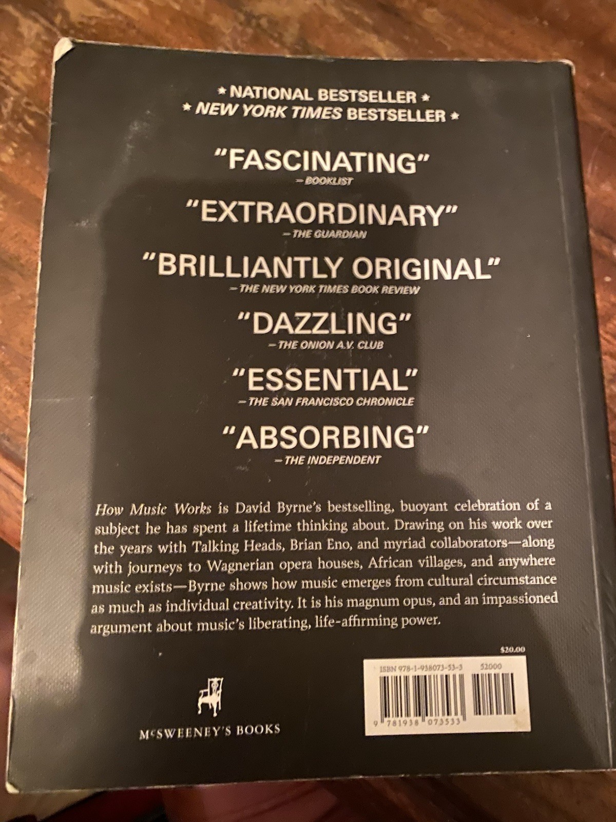 How Music Works by David Byrne (2012, Softback)