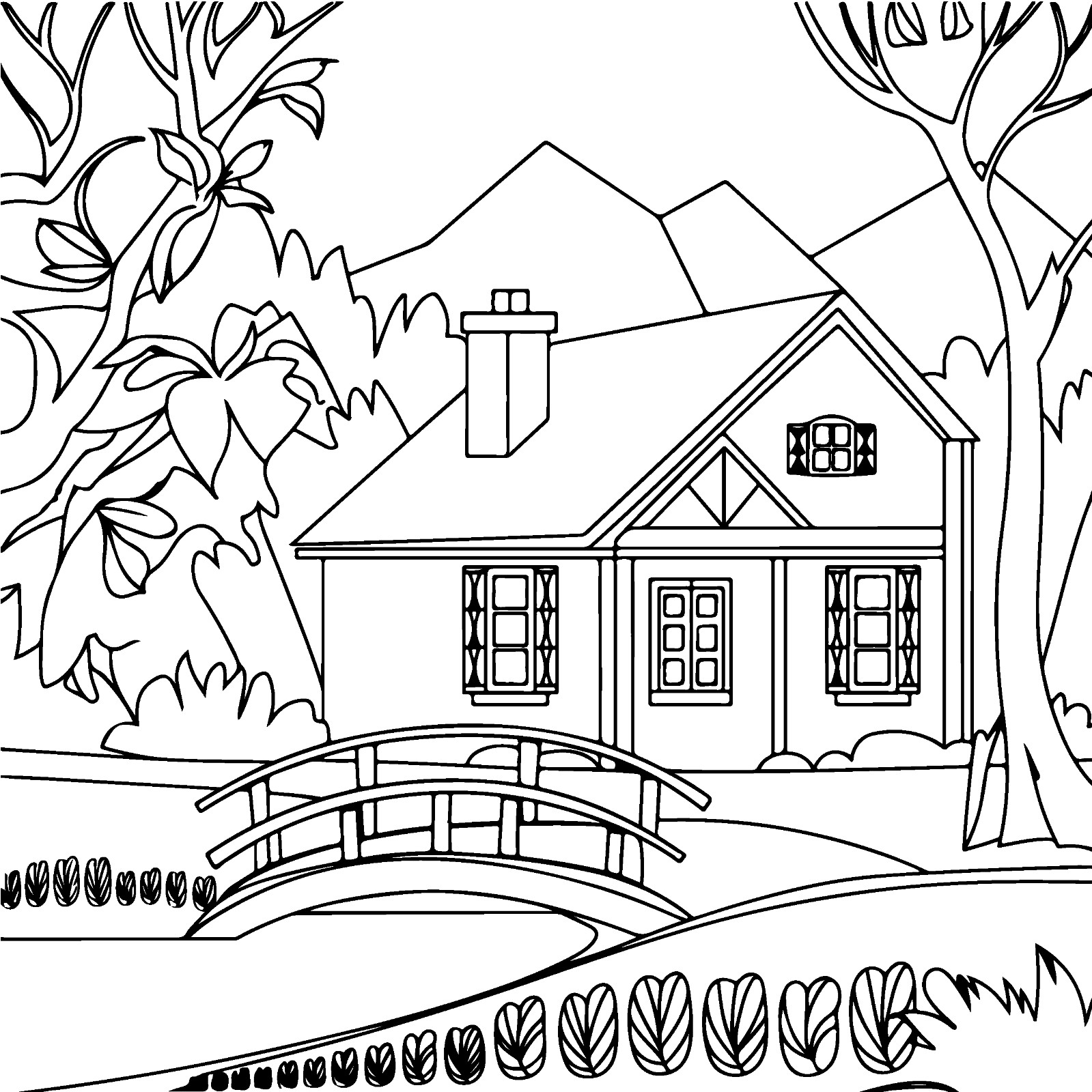 Fall Vibes Coloring Book