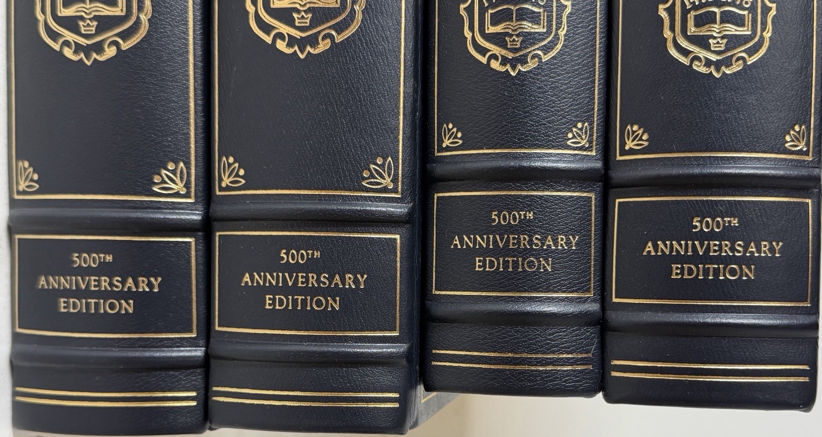 Oxford University Press 500th Anniversary Edition Leather Book Set – 4 Vols New