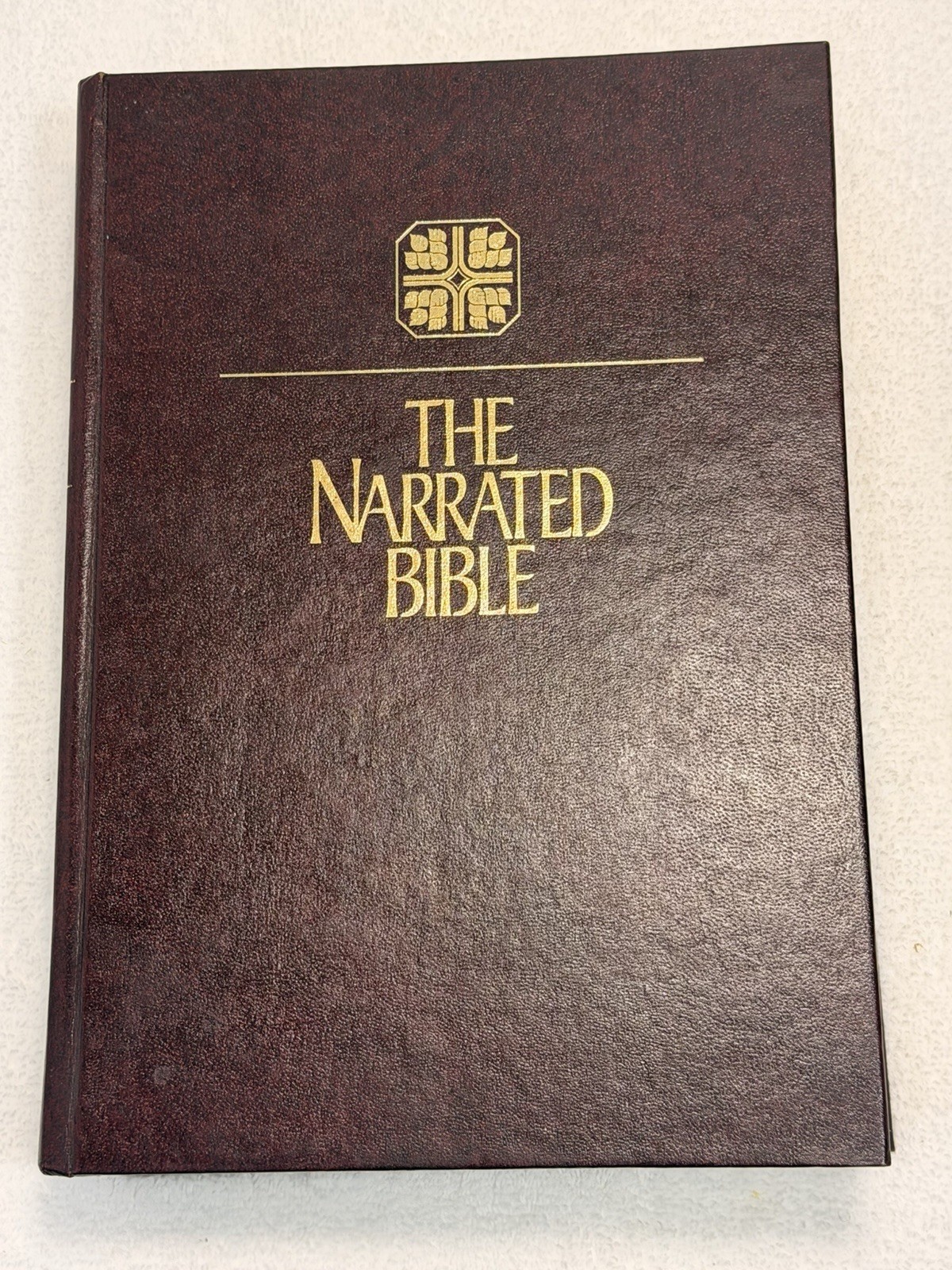 Narrated Bible in Chronological Order by F. LaGard Smith copy write 1984 HC