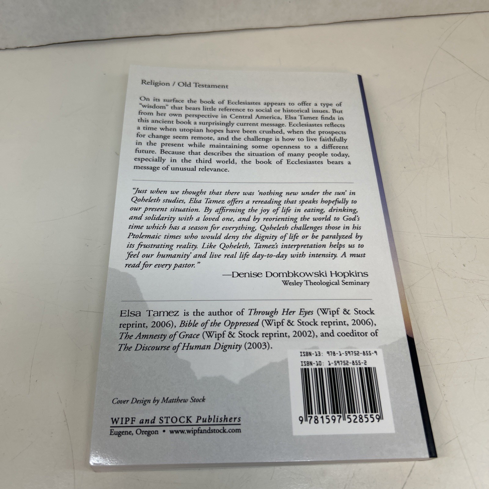 When the Horizons Close by Tamez, Elsa paperback 2006 WIPF and STOCK