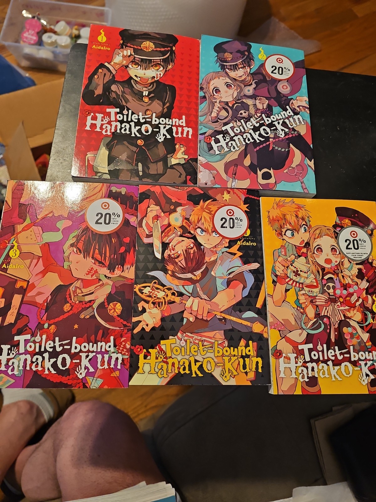 Hanako-Kun Toilet-Bound Manga Volumes 1-10 Lot Of 10 English
