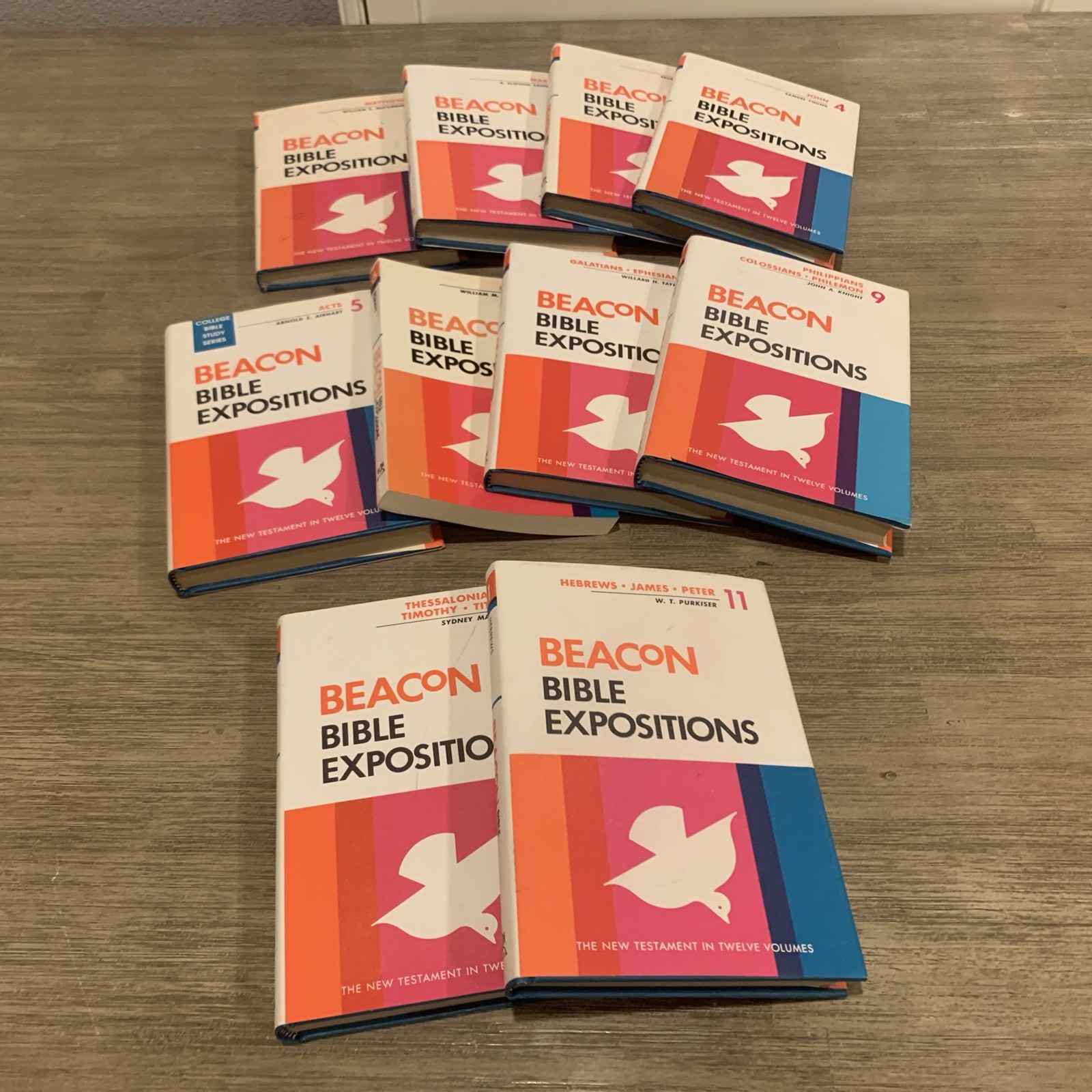 Beacon Bible Expositions Near Complete 1-6, 8-11 Volume Series New Testament