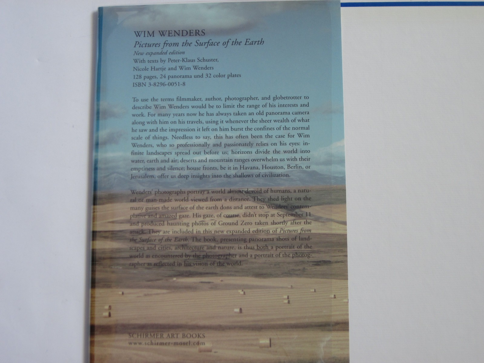 Wim Wenders – Pictures from the Surface of the Earth, Schirmer Art Books 2003