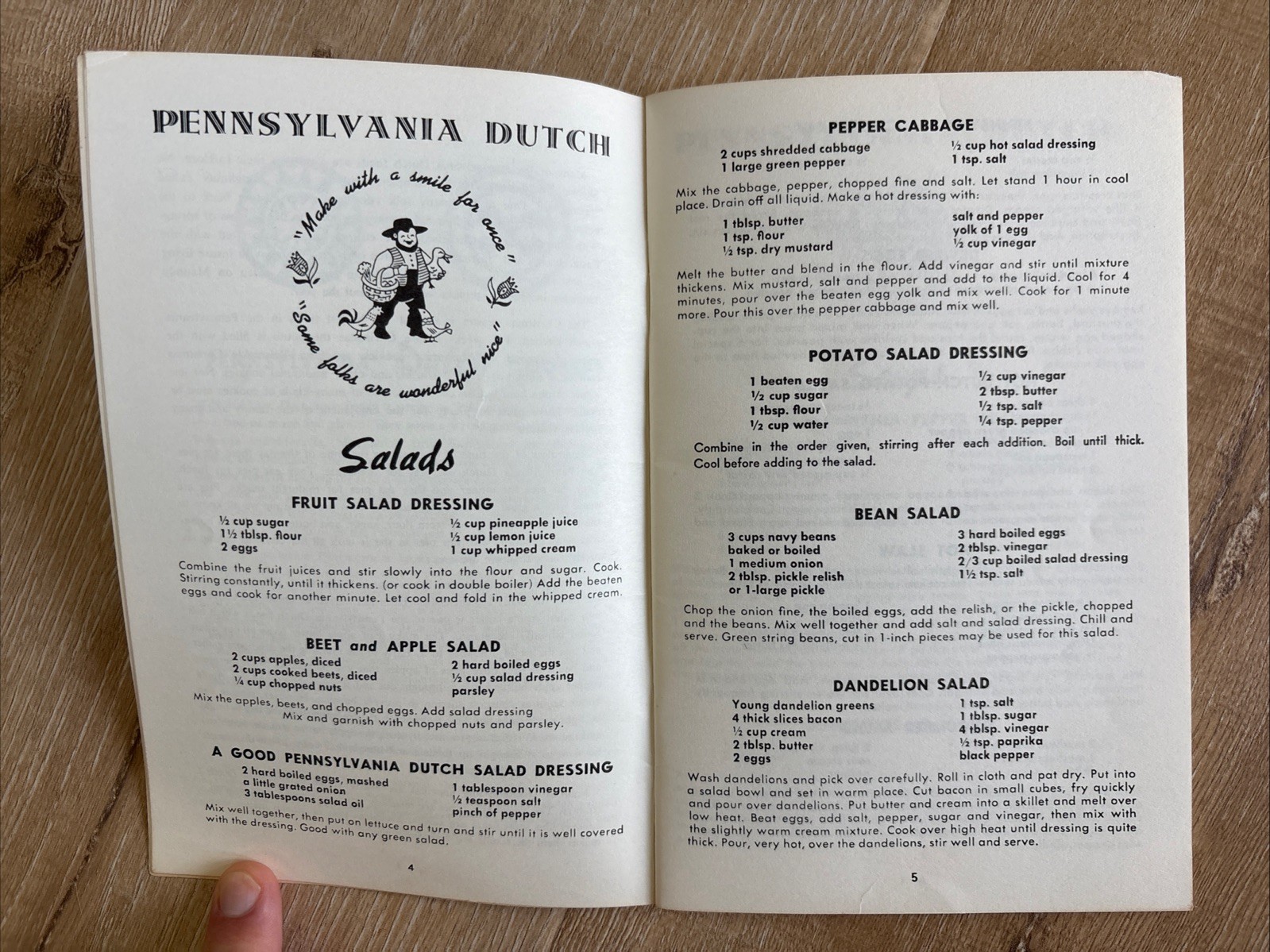 PLAIN & FANCY COOKBOOK c1970 PB Pennsylvania Dutchland Lancaster Recipes Vintage