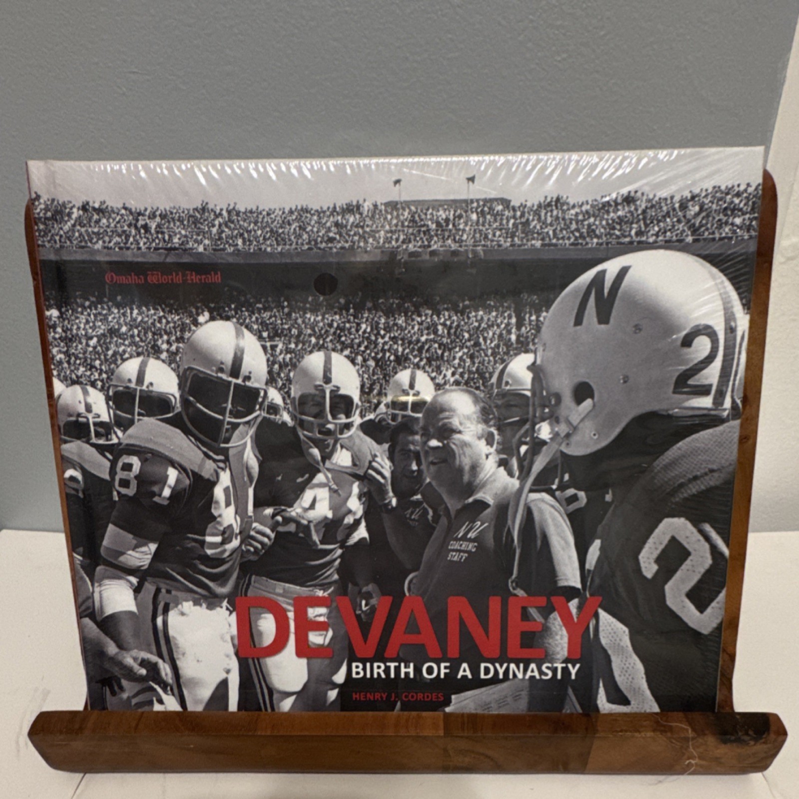 Omaha World-Herald Devaney: Birth of a Dynasty Hardcover Nebraska Football
