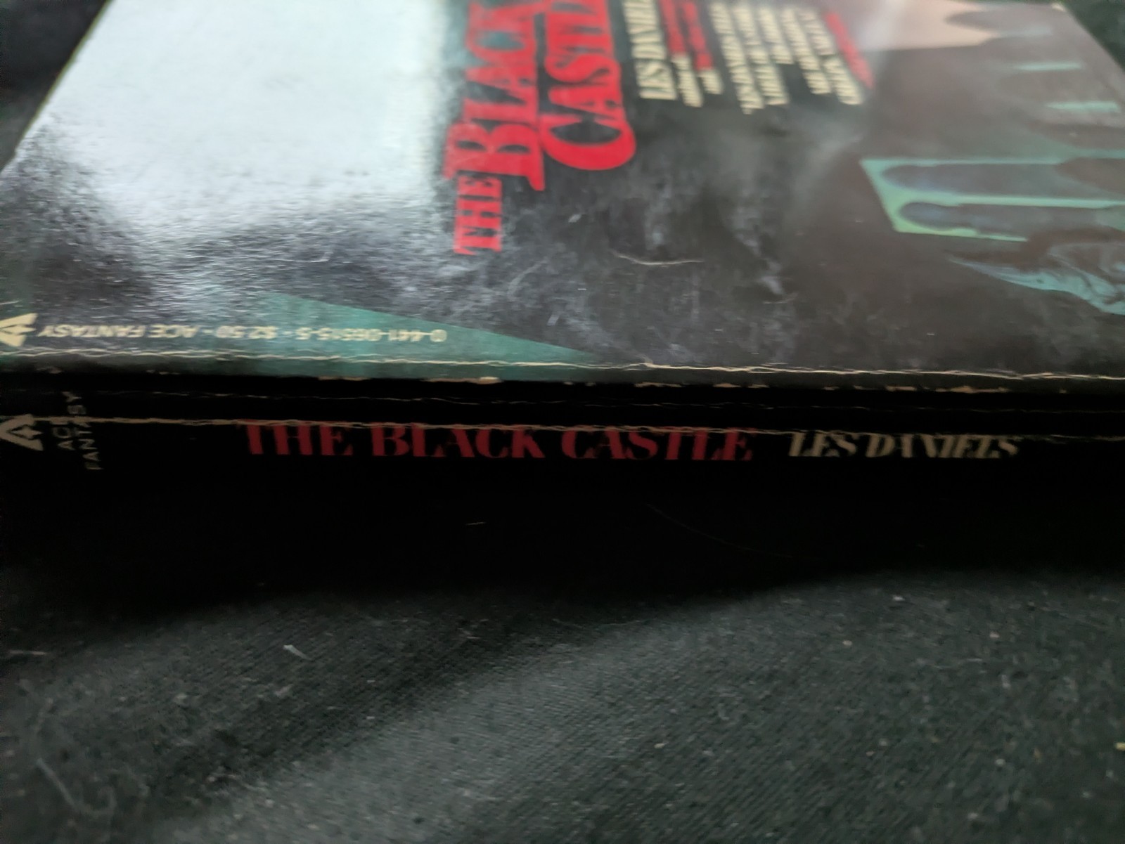 The Black Castle by Les Daniels (PB 1983) 0441065155 vampires