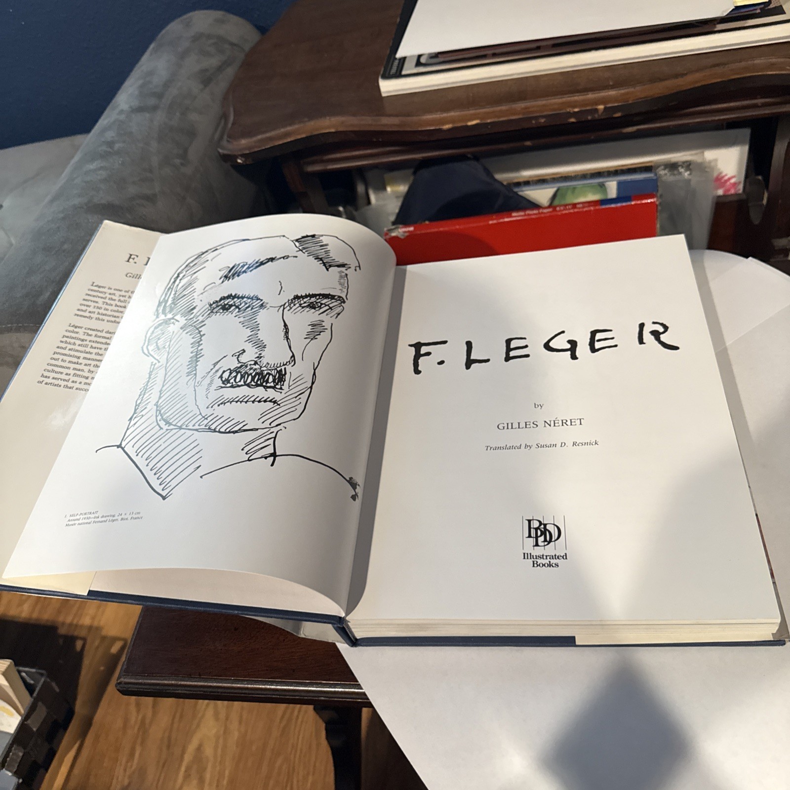 F. Leger Hardcover Gilles Neret Fernand Leger Art Book Coffee Table Book