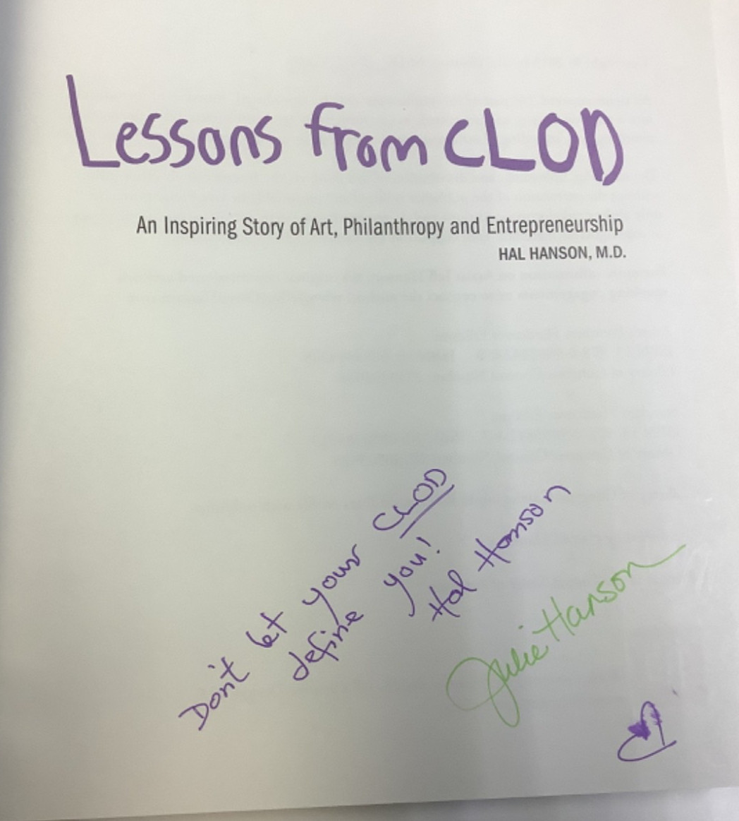 Lessons from Clod-Hardback-signed copy-new