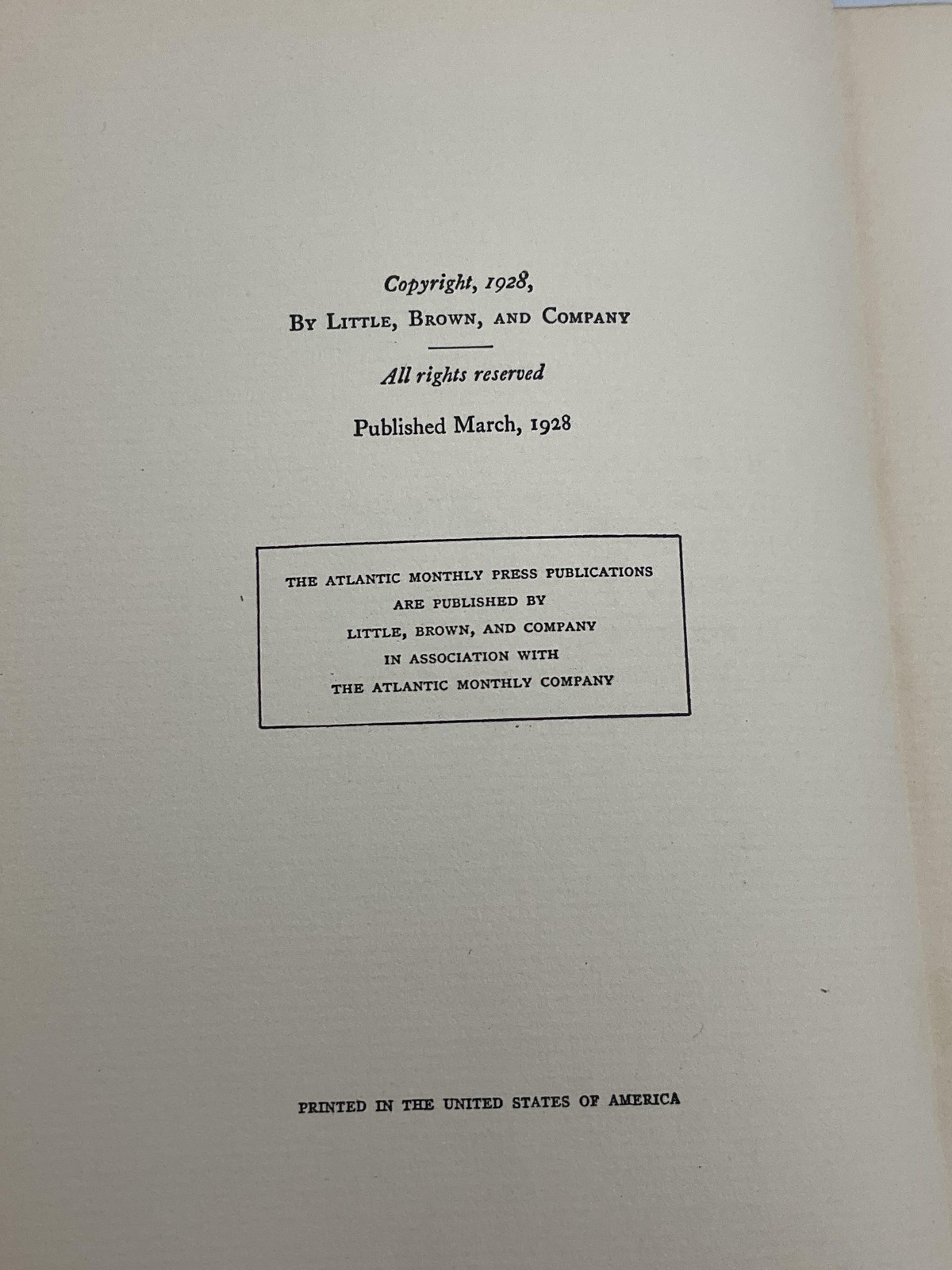Vintage Fishers Of Men Glenn Clark Little Brown & Company Hardcover 1928